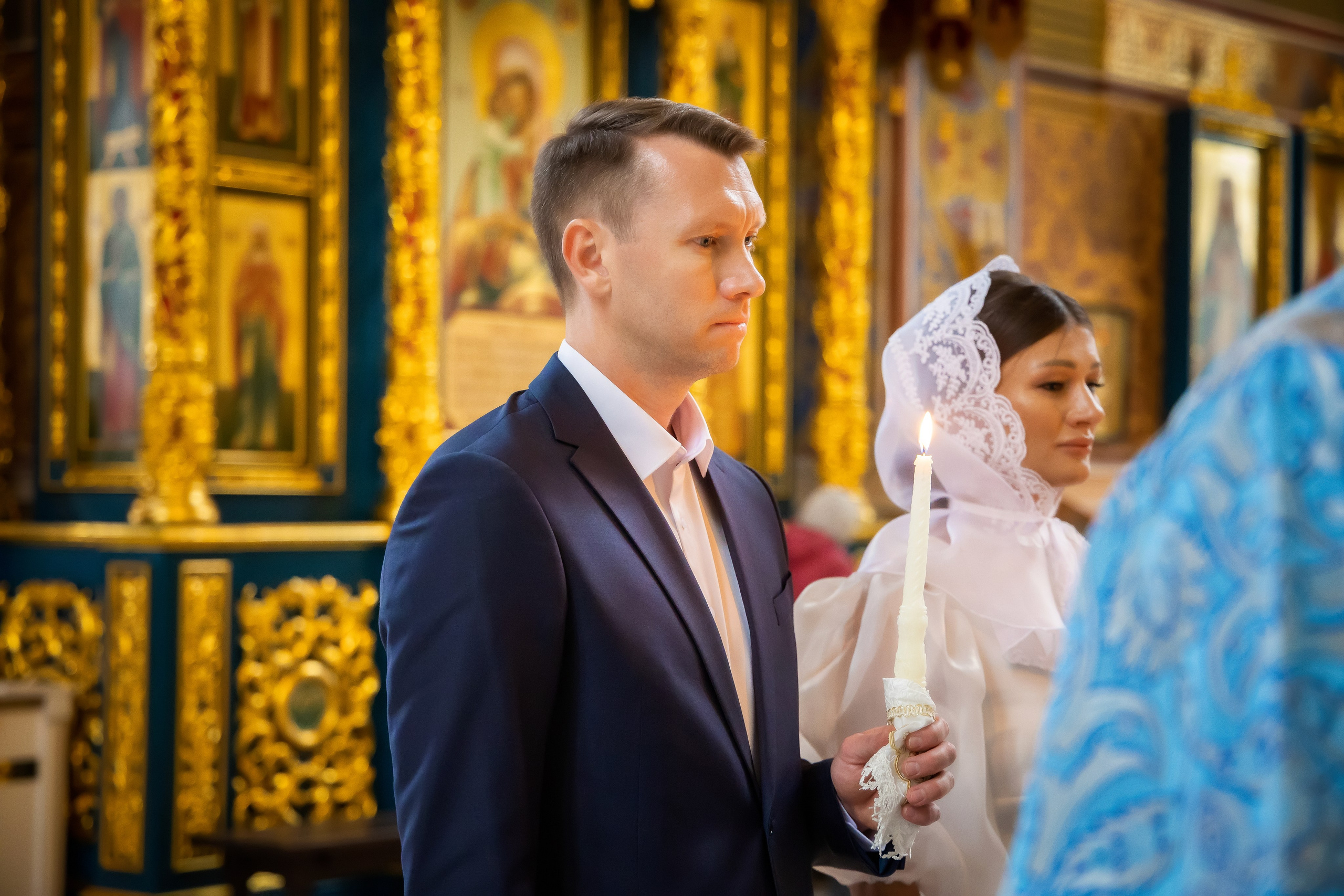 В Храме. Семейный и Свадебный фотограф в Астане Александр Астапов