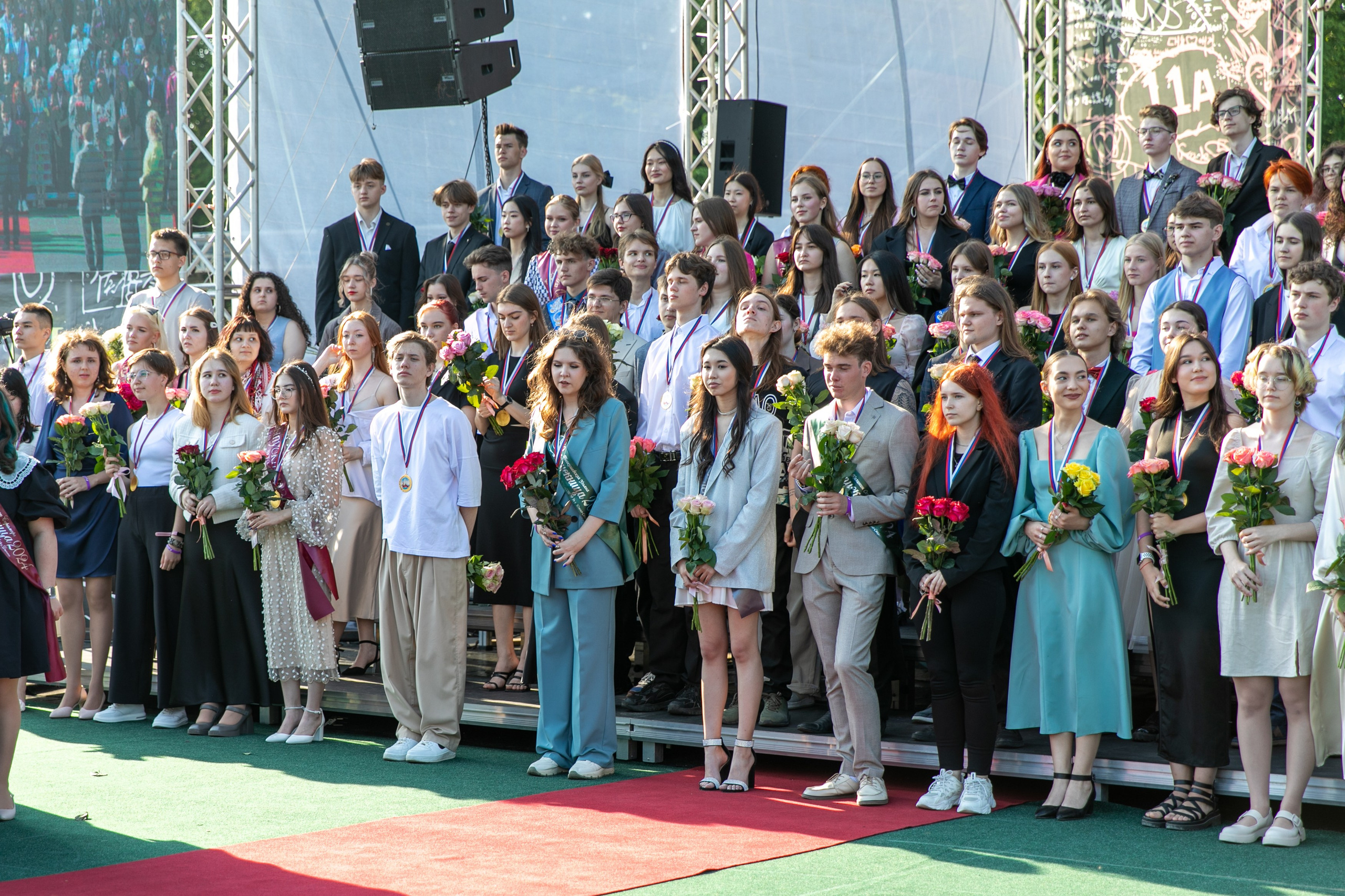 Городской выпускной в парке. Школьный и детский фотограф в Южно-Сахалинске Анастасия Лескова