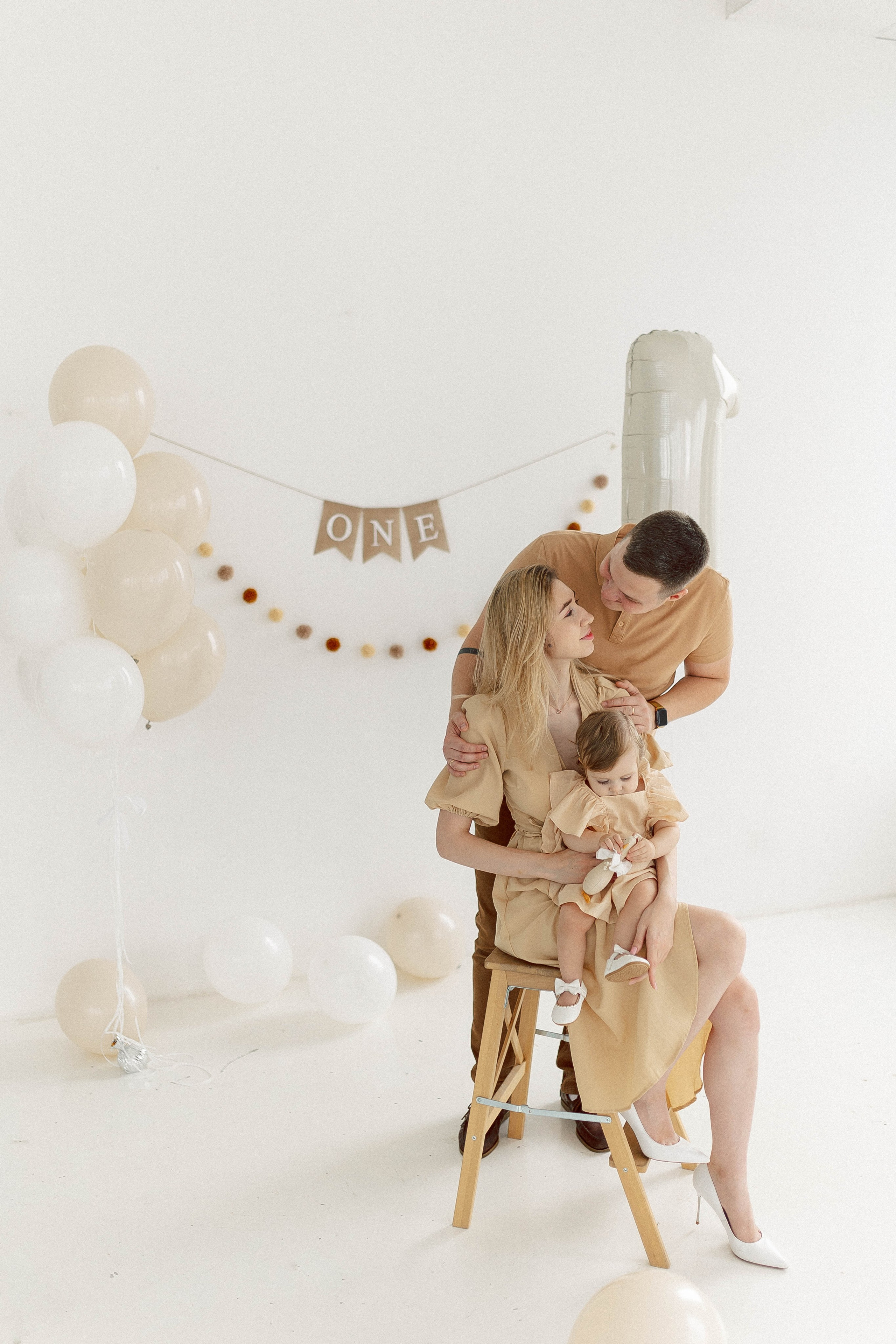 Первый годик. Семейный фотограф в Москве Анна Пожарская