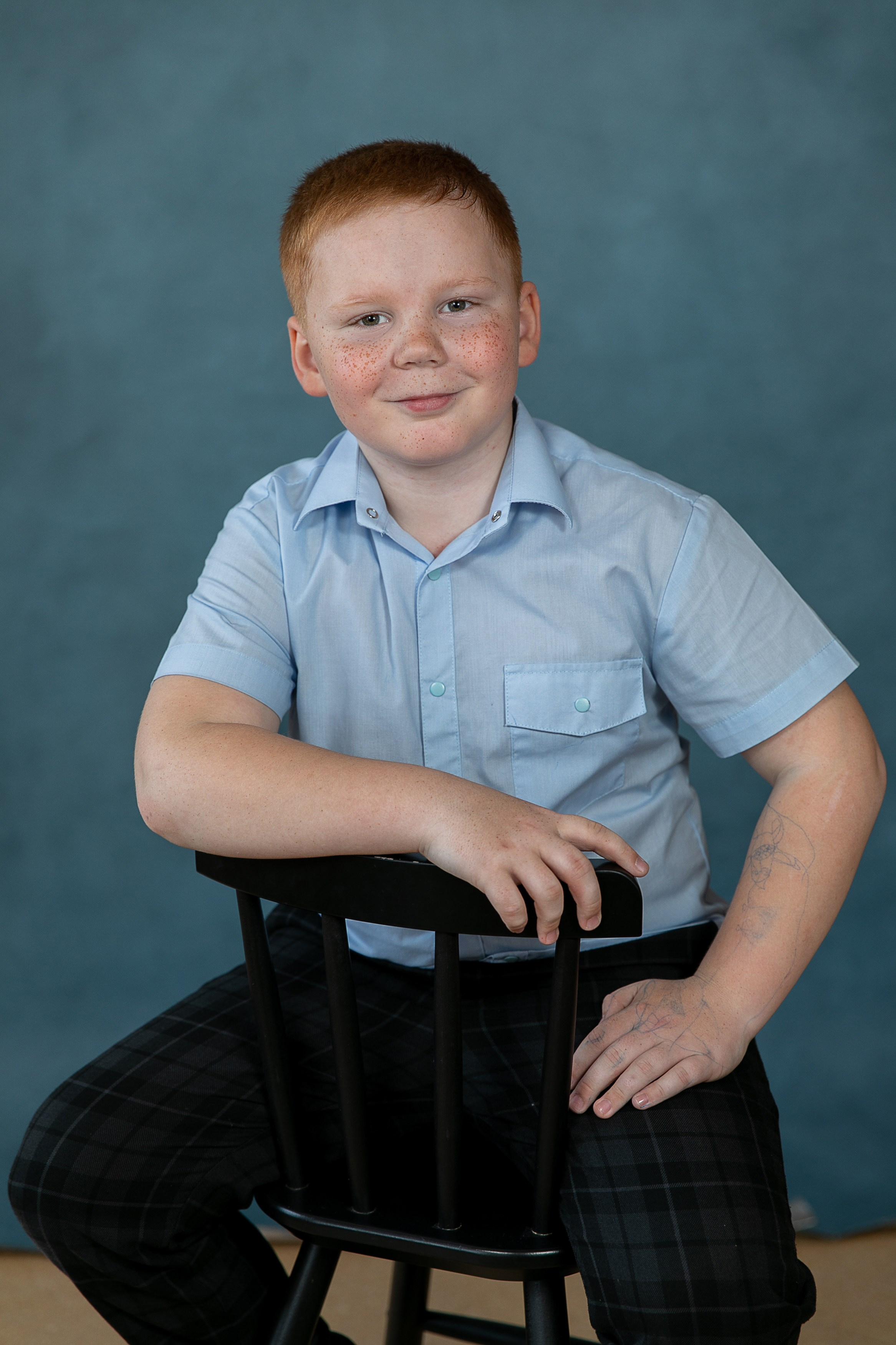 Портреты. Первоклашки. Школьный и детский фотограф в Южно-Сахалинске Анастасия Лескова