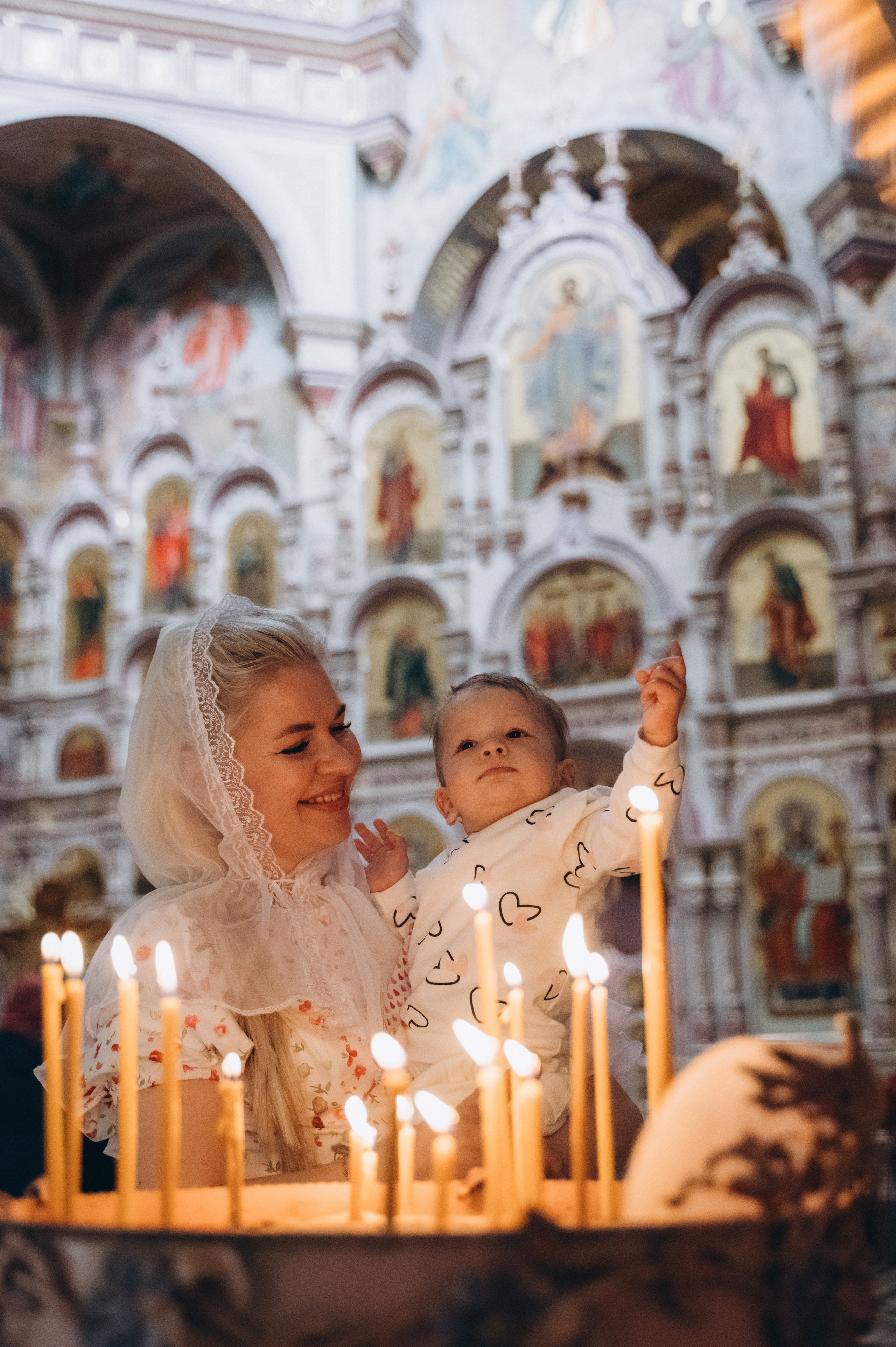 Крещение Миланы (Храм Всех Святых). Семейный фотограф в Минске Дарья Дреко