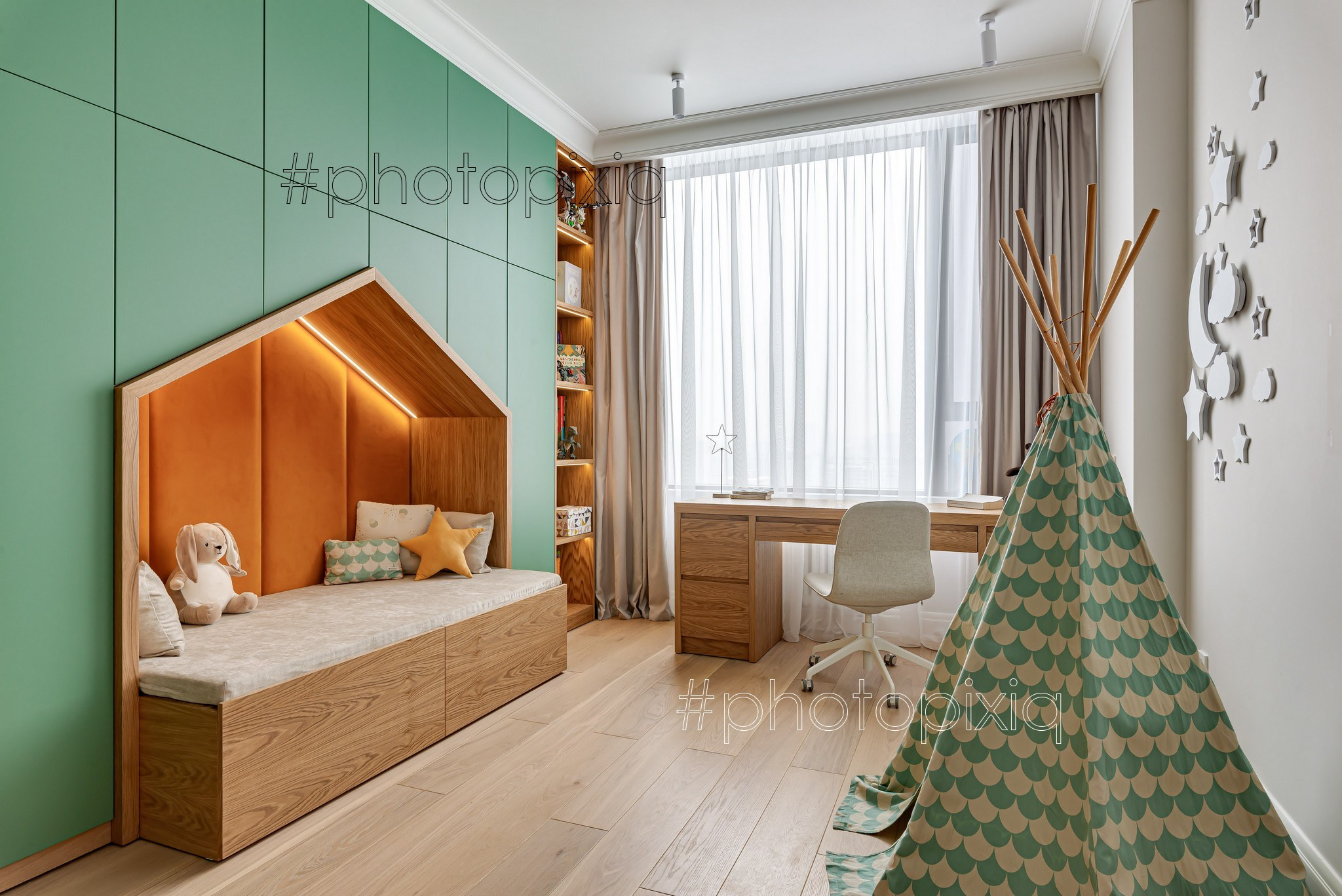 Интерьерная съёмка квартиры в ЖК НЕБО. Интерьерная съёмка и виртуальные туры — Интерьерный фотограф Кузнецов Сергей (photopixiq)