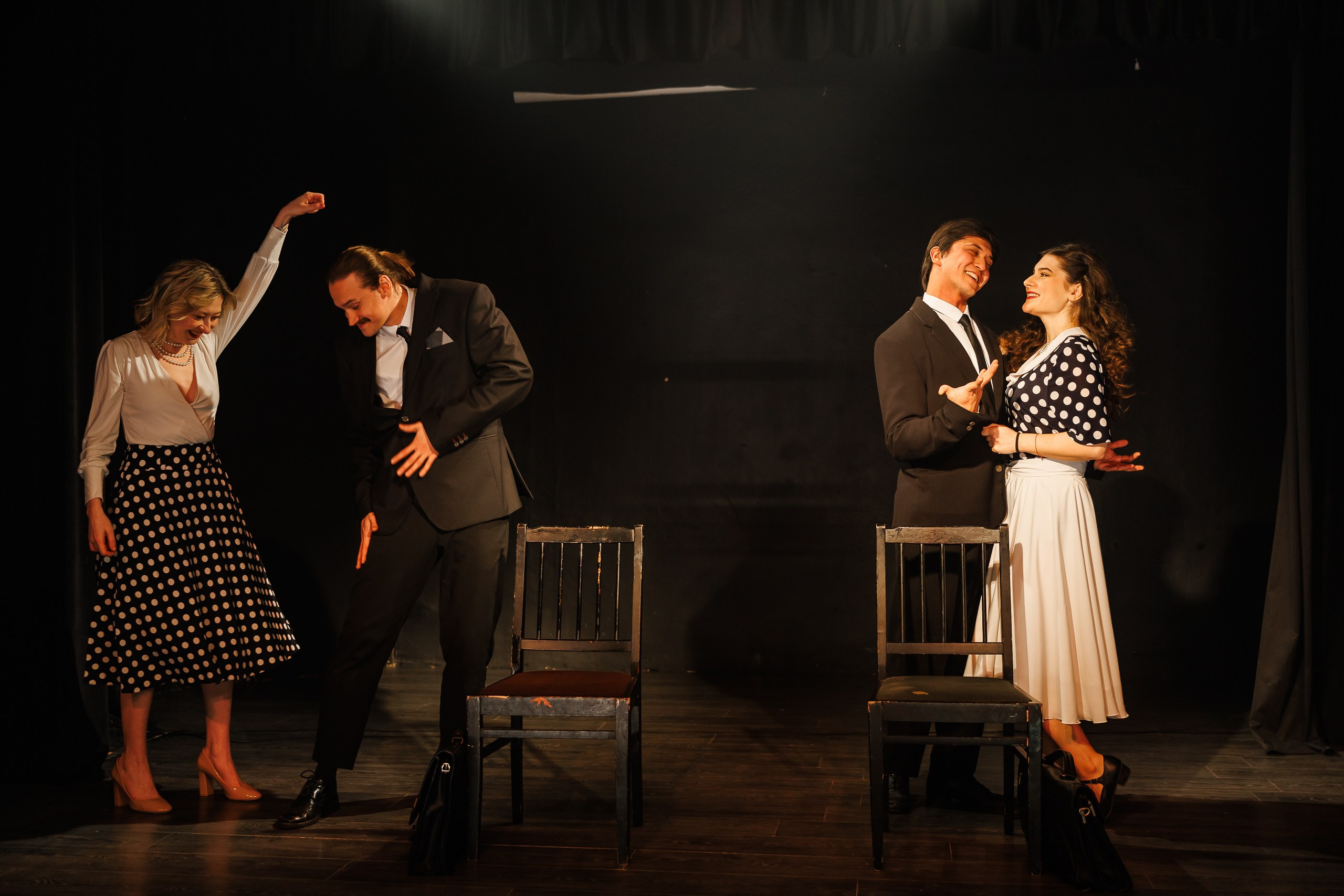 Спектакль «СТРИПТИЗ» от театра Д. Лица в СПб. Фотограф в Санкт-Петербурге — Сергей Петров