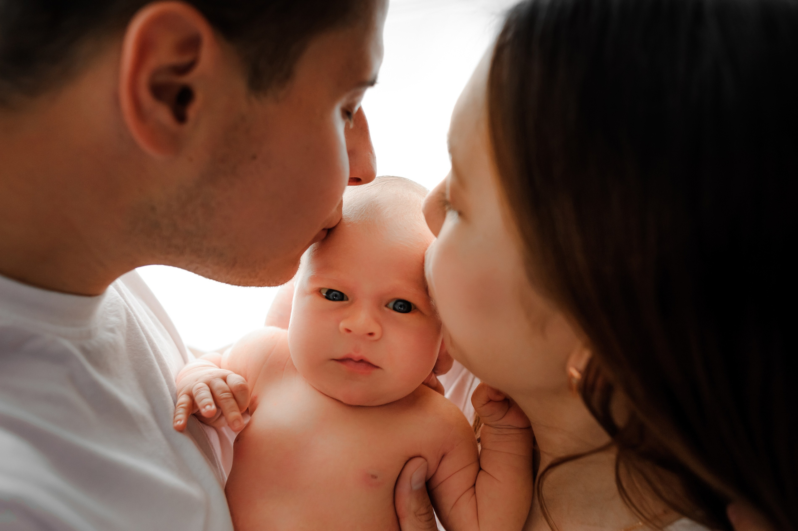 Lifestyle newborn. Фотограф новорождённых в Рязани, фотосъемка выписки из роддома, крещен