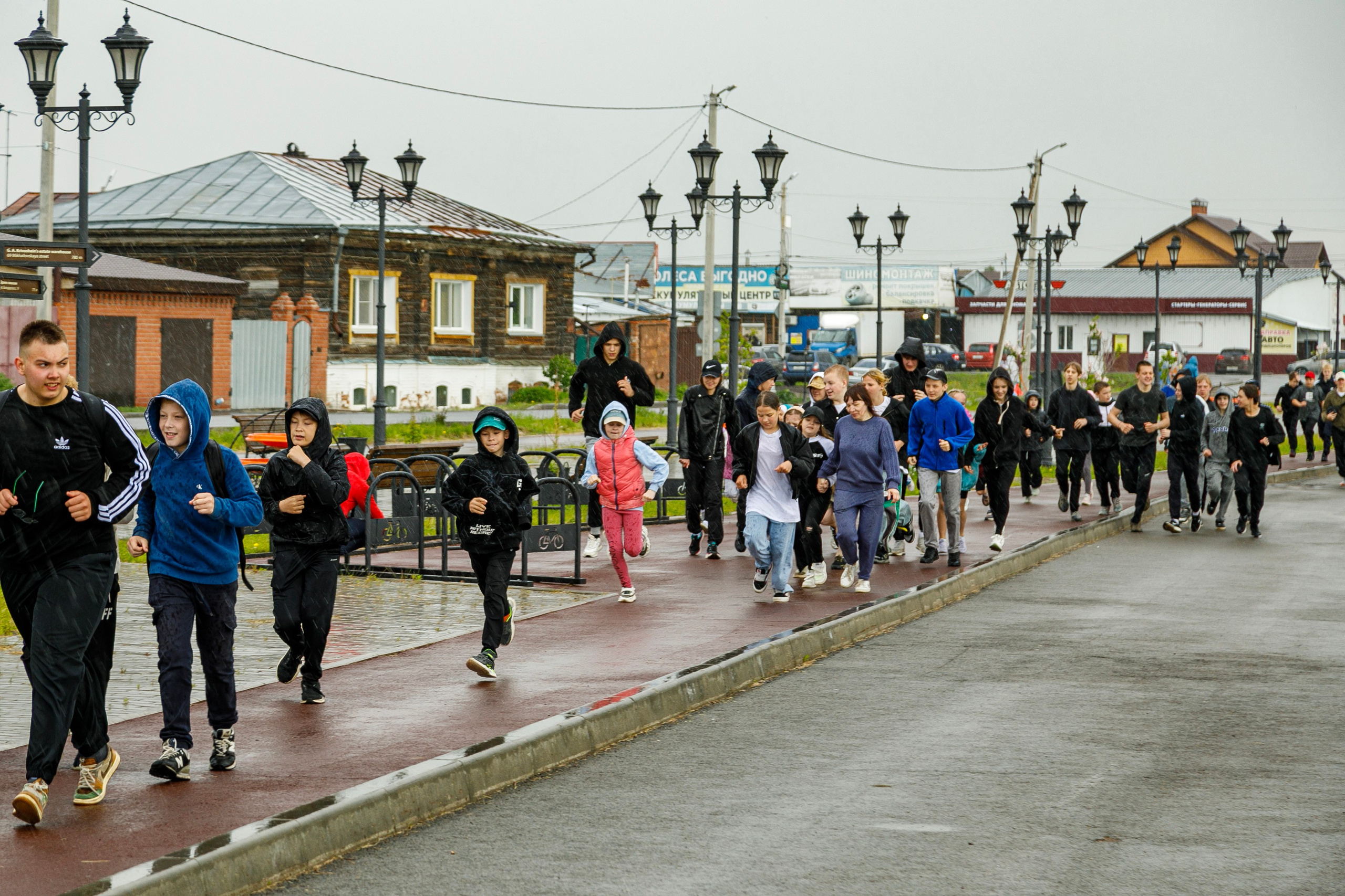 «СпортЛето» и «Зарядка с чемпионом» — семья Сармачевых 😋. Фотограф Андрей Гузеев