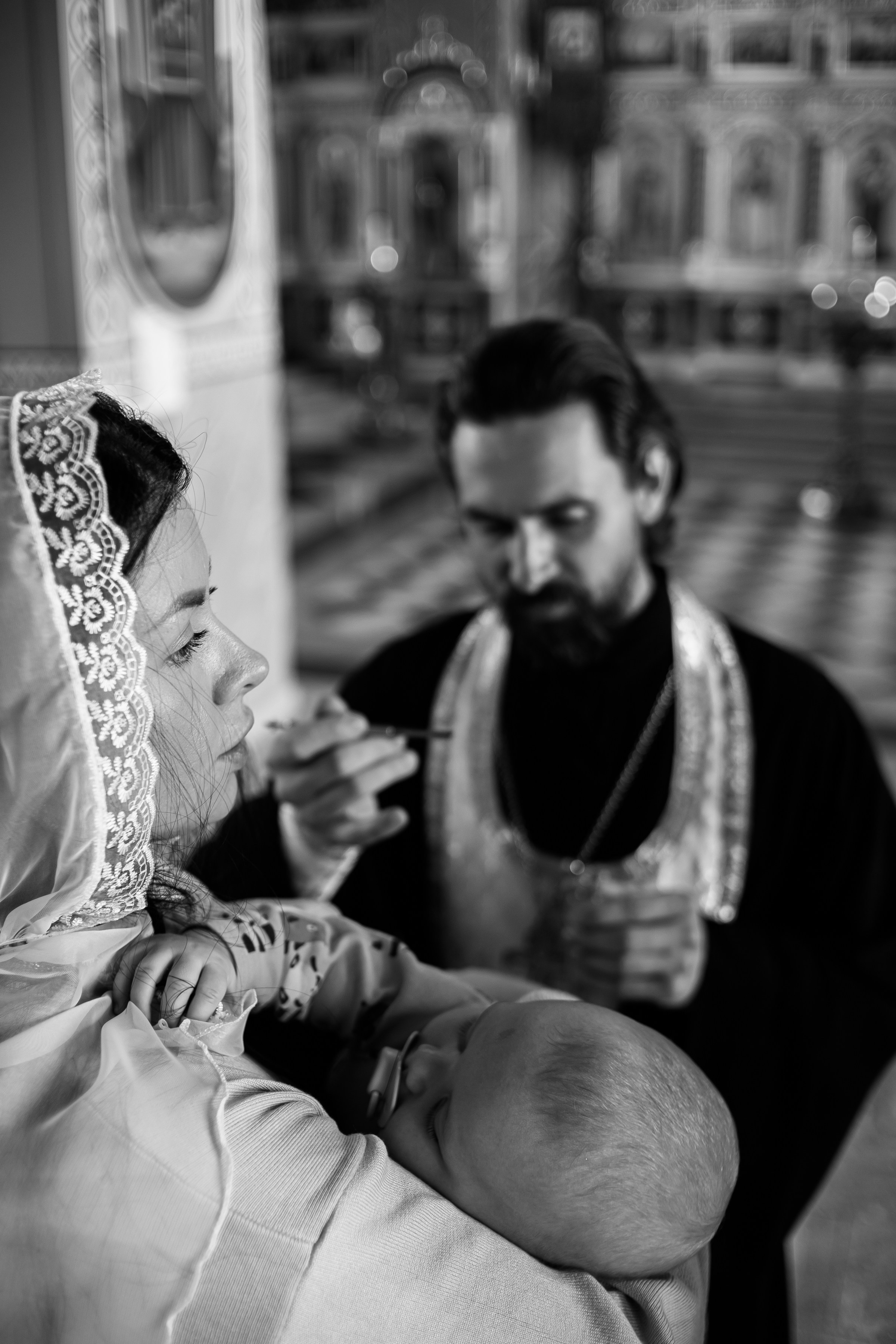 Крещение Матвея. Семейный фотограф в Волгодонске Краченцева Анна