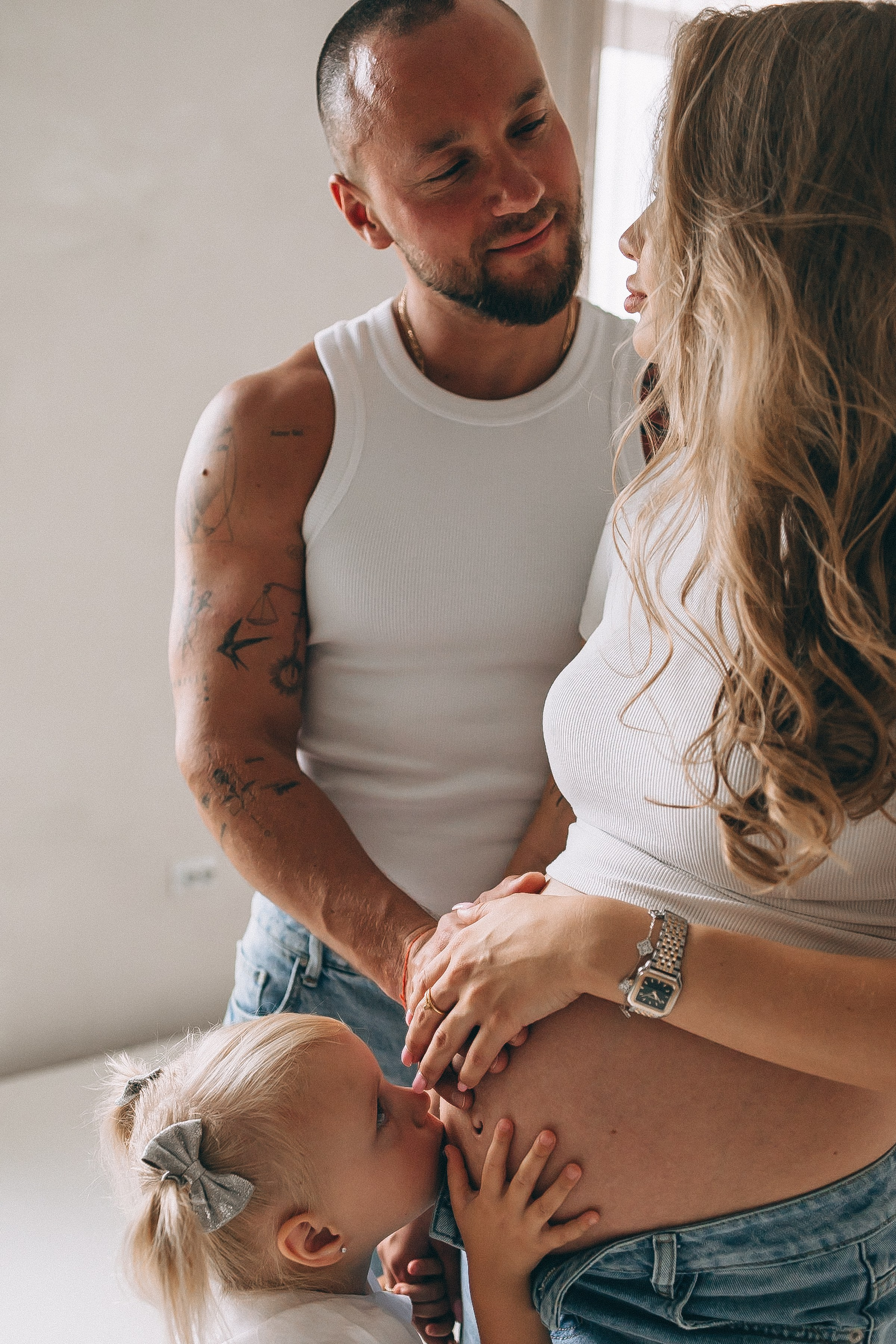 Артем Настя и Николь. Семейный фотограф в Волгодонске Краченцева Анна