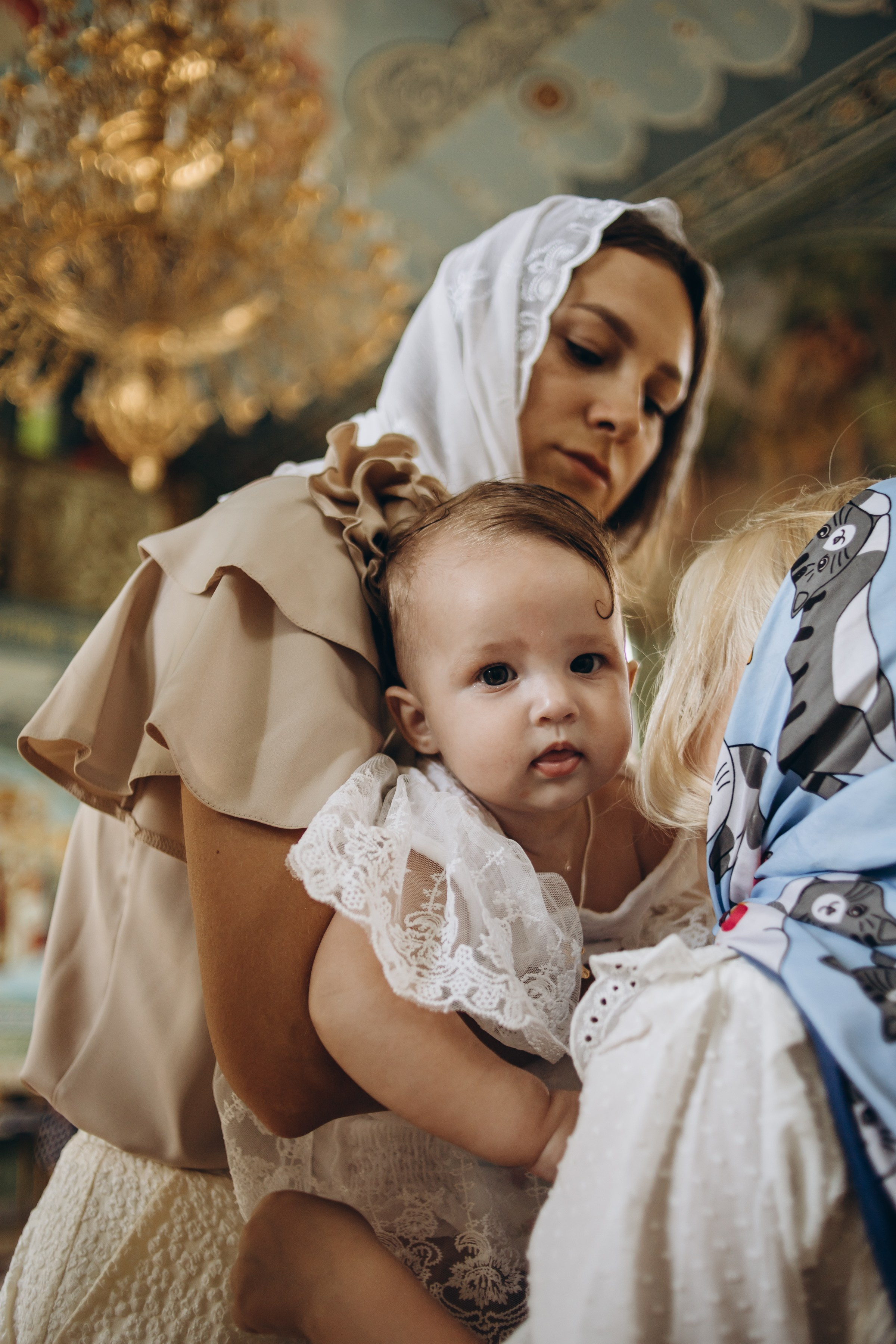 Крещение Варвары и Елизаветы. Семейный фотограф в Волгодонске Краченцева Анна