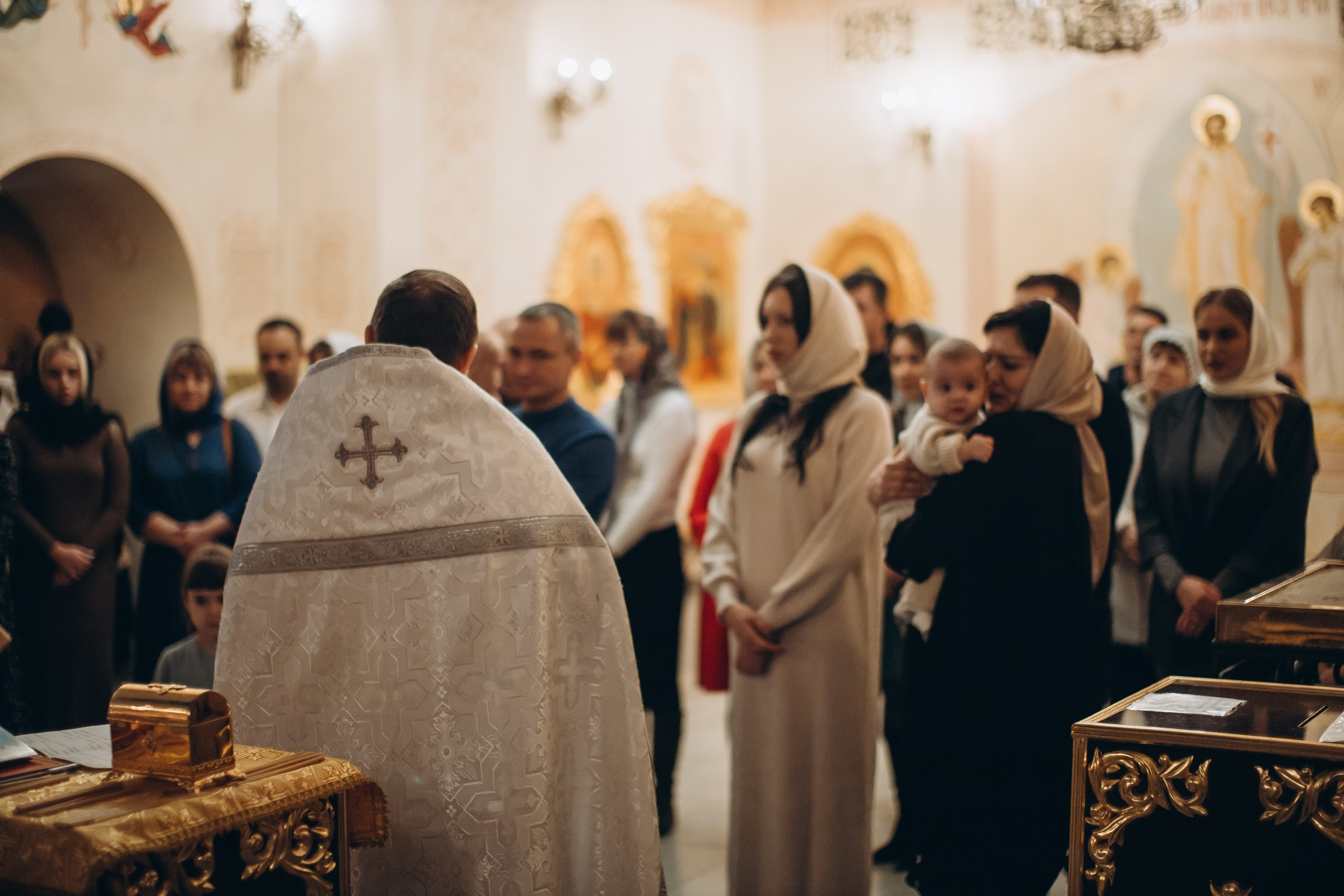 Крещение Макса. Семейный фотограф в Волгодонске Краченцева Анна