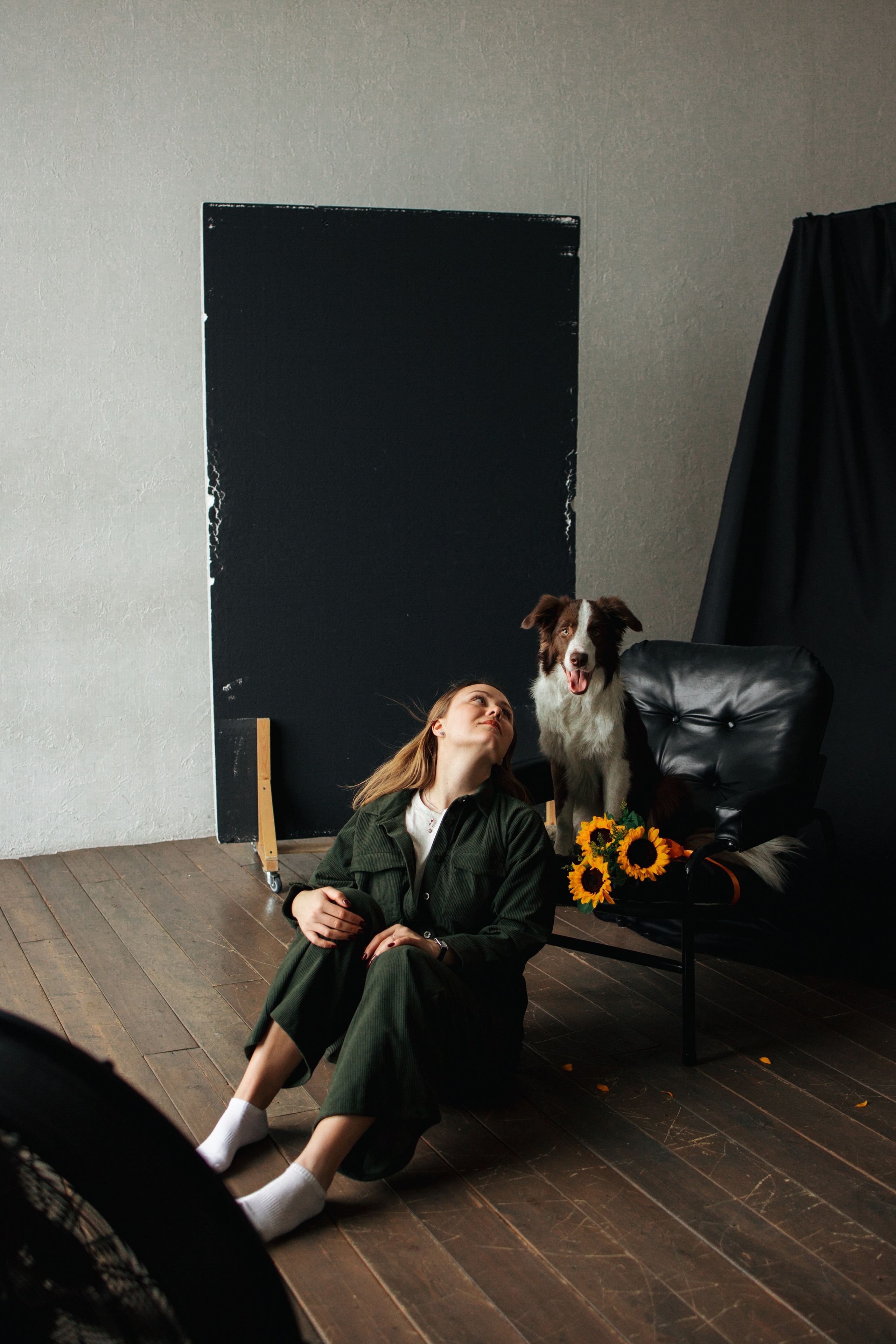 Настя и Симба. Фотограф — Анималист | Санкт-Петербург