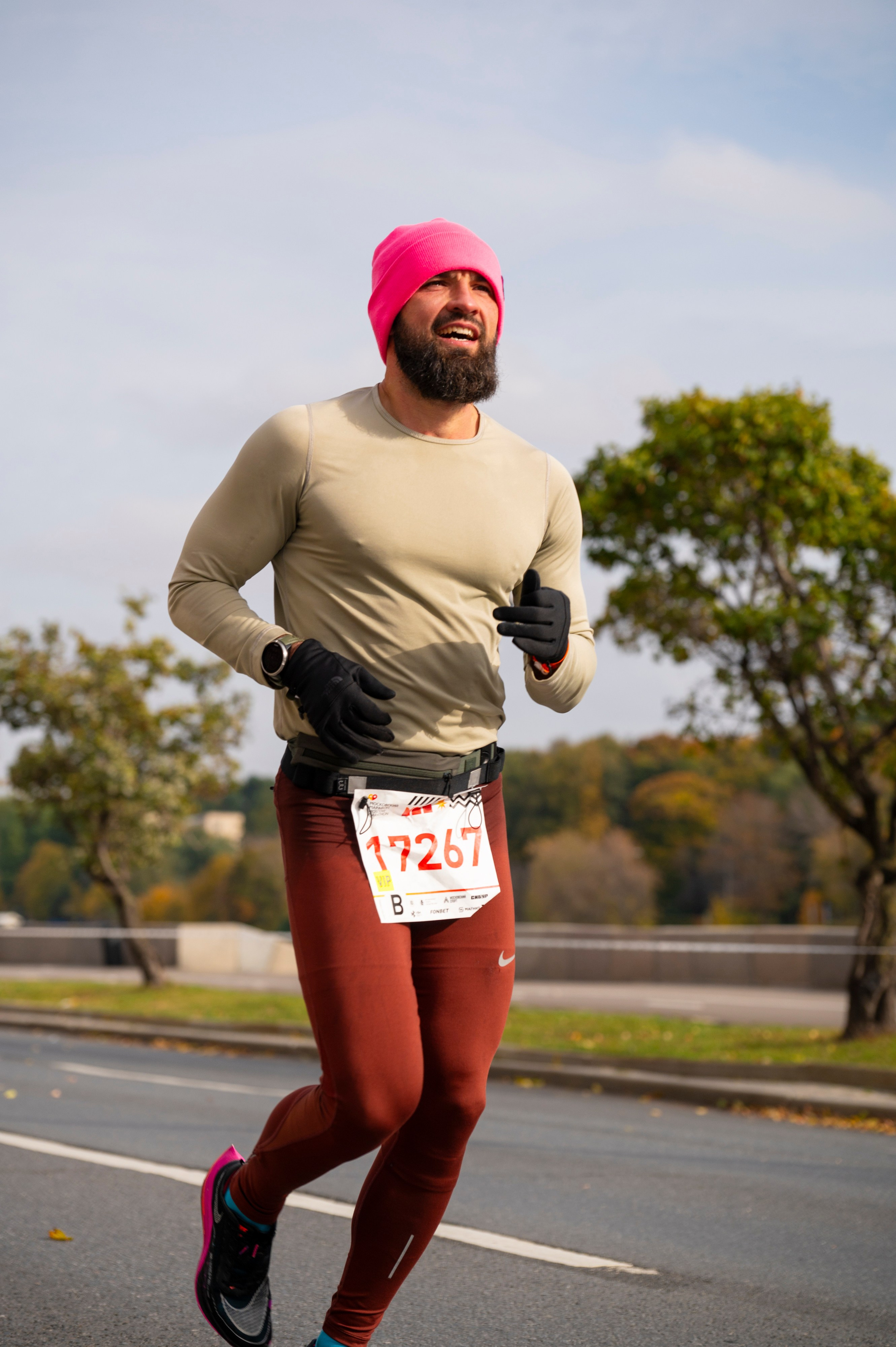 Спортивные мероприятия: Московский марафон 2024. Фотограф Михаил Волков