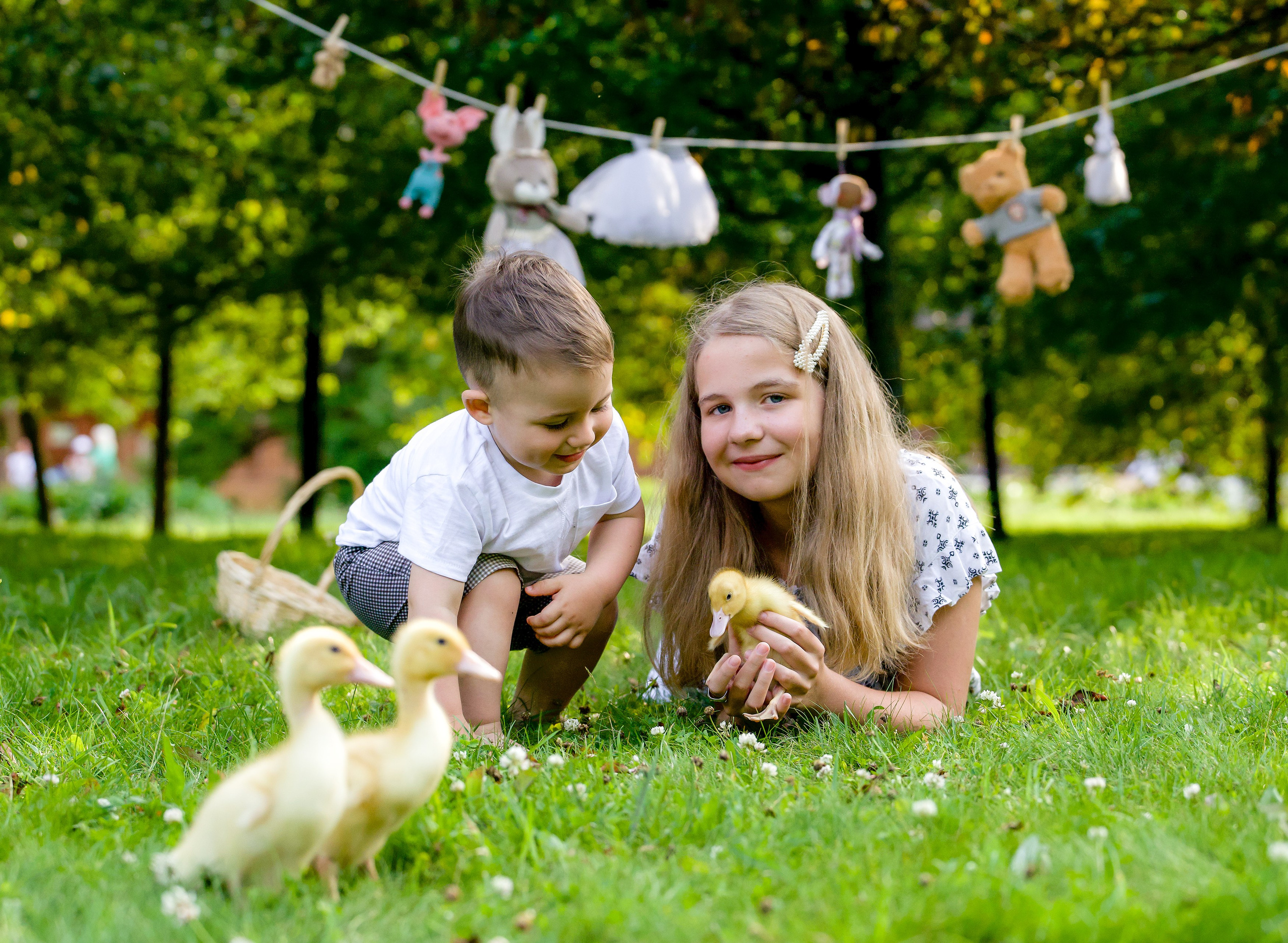 Фото-проект с утятами. Марина Суздаль семейный и детский фотограф в Москве и Подмосковье