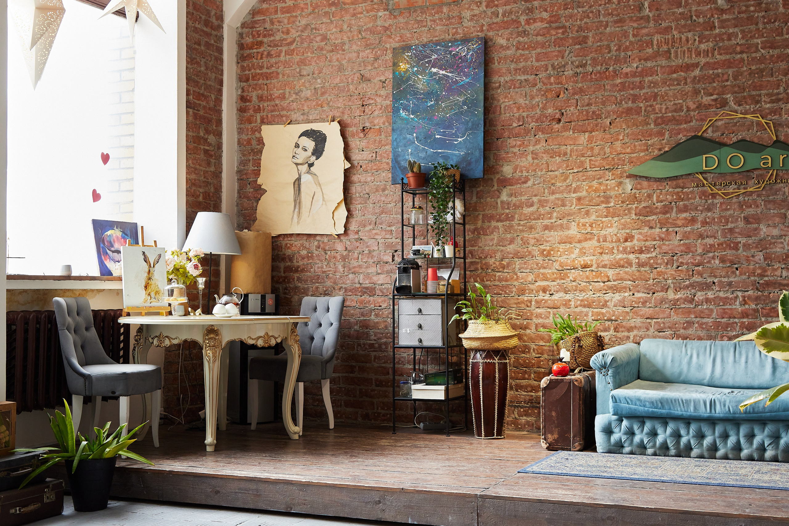 Творческая студия для взрослых Loft room. Фотограф Анастасия Леонтьева Санкт-Петербург