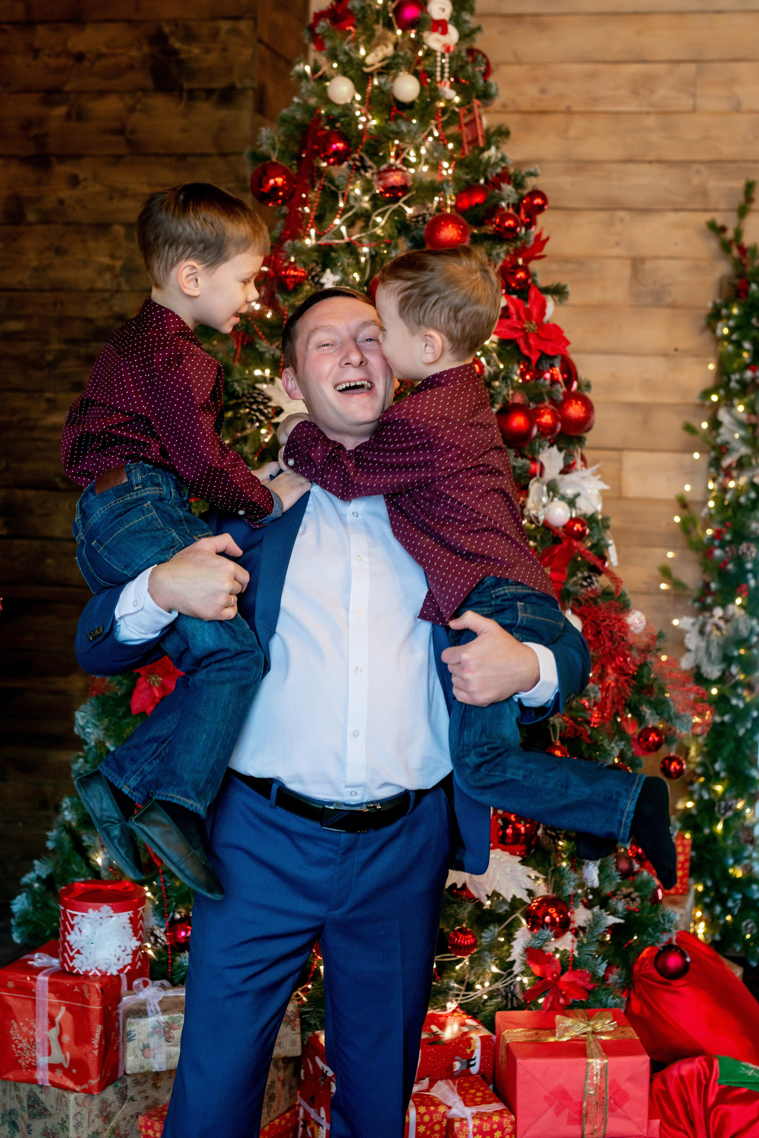 Новогодняя классика. Портретный, семейный и свадебный фотограф в Санкт-Петербурге и в Пушкине Ширяев Денис