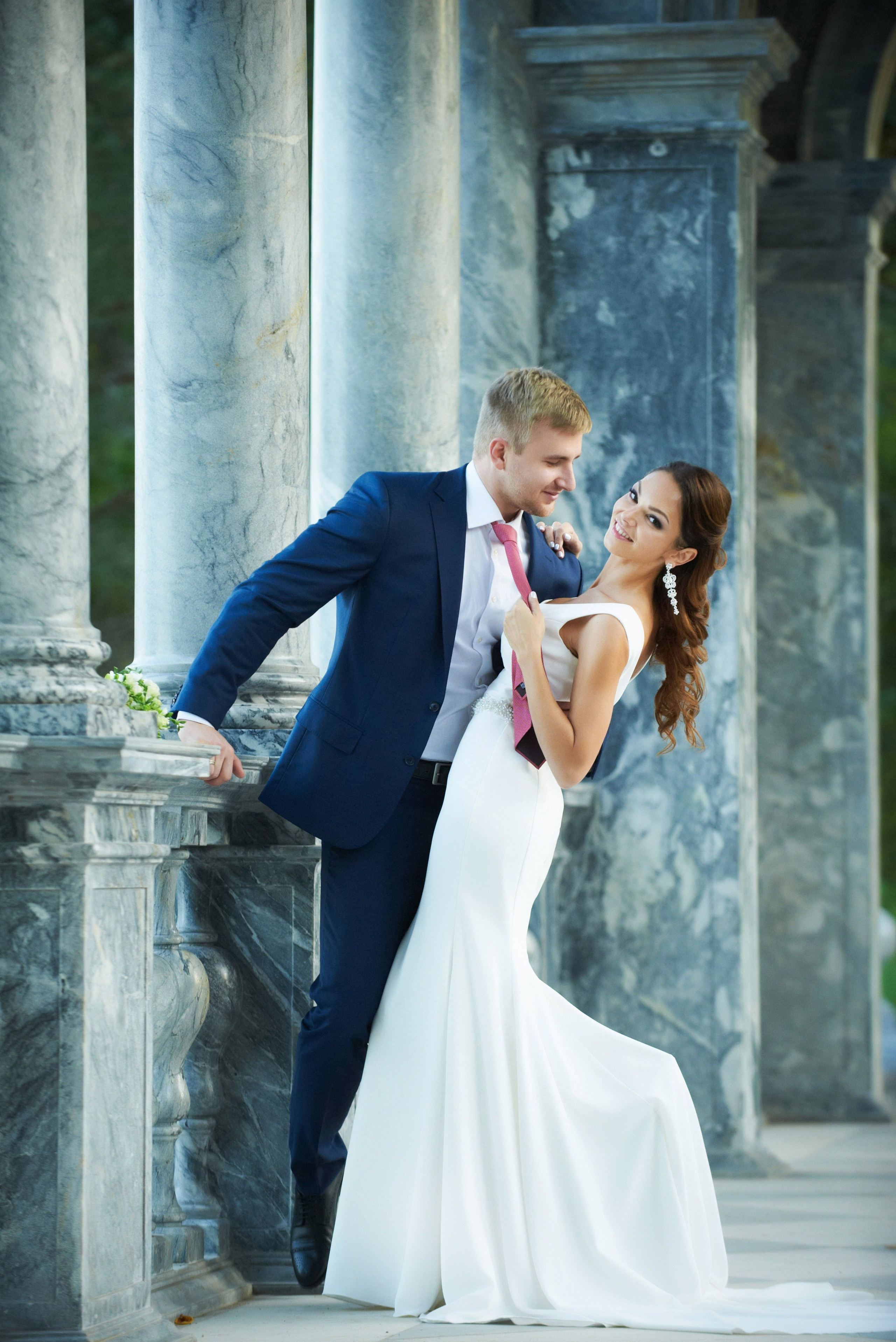 Максим и Наталья (свадебная фотосессия в Пушкине в Екатерининском парке). Портретный, семейный и свадебный фотограф в Санкт-Петербурге и в Пушкине Ширяев Денис