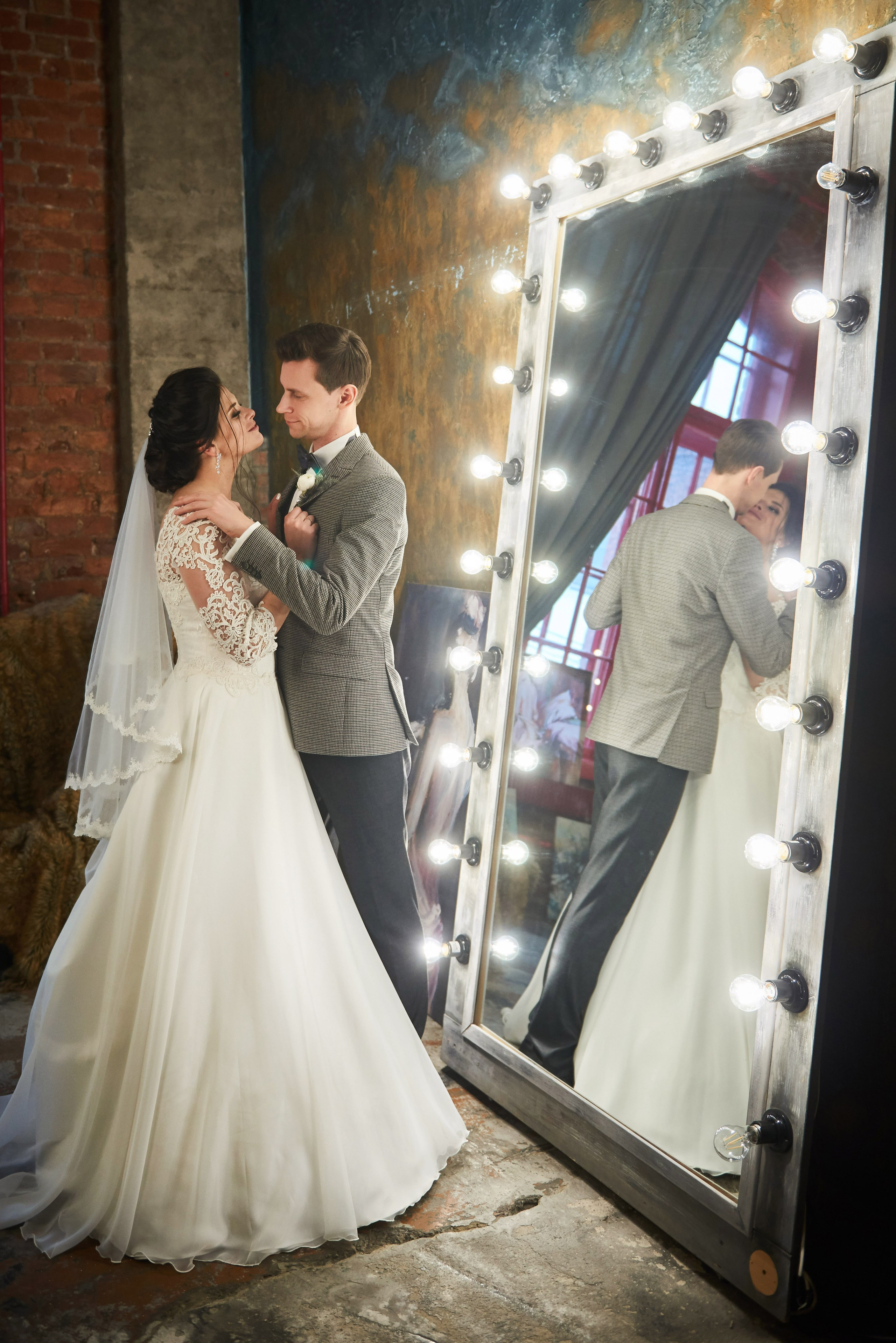 Наталия и Дмитрий (фотосессия в студии). Портретный, семейный и свадебный фотограф в Санкт-Петербурге и в Пушкине Ширяев Денис