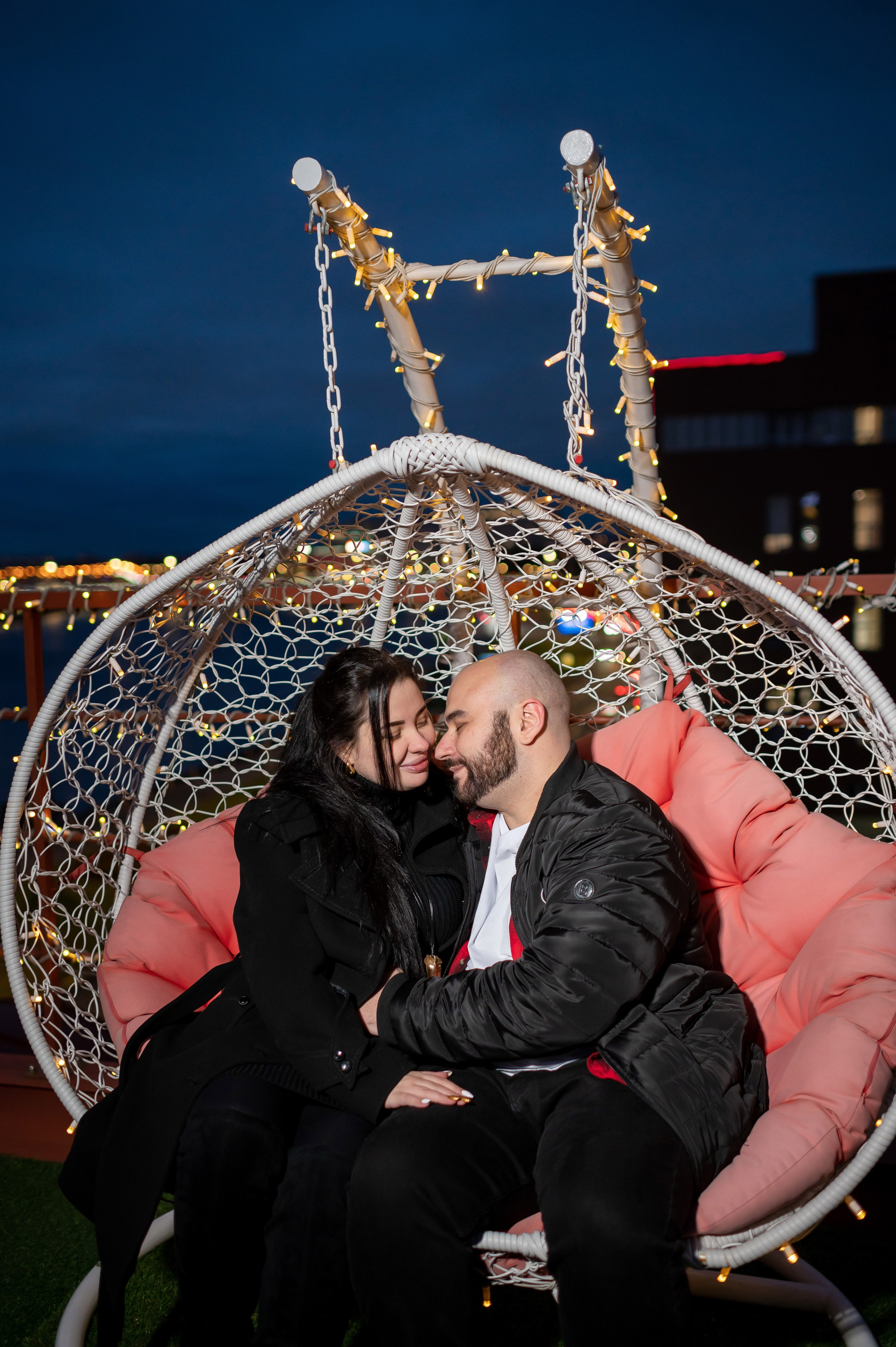 Гендер-пати на крыше Питера. Портретный, семейный и свадебный фотограф в Санкт-Петербурге и в Пушкине Ширяев Денис
