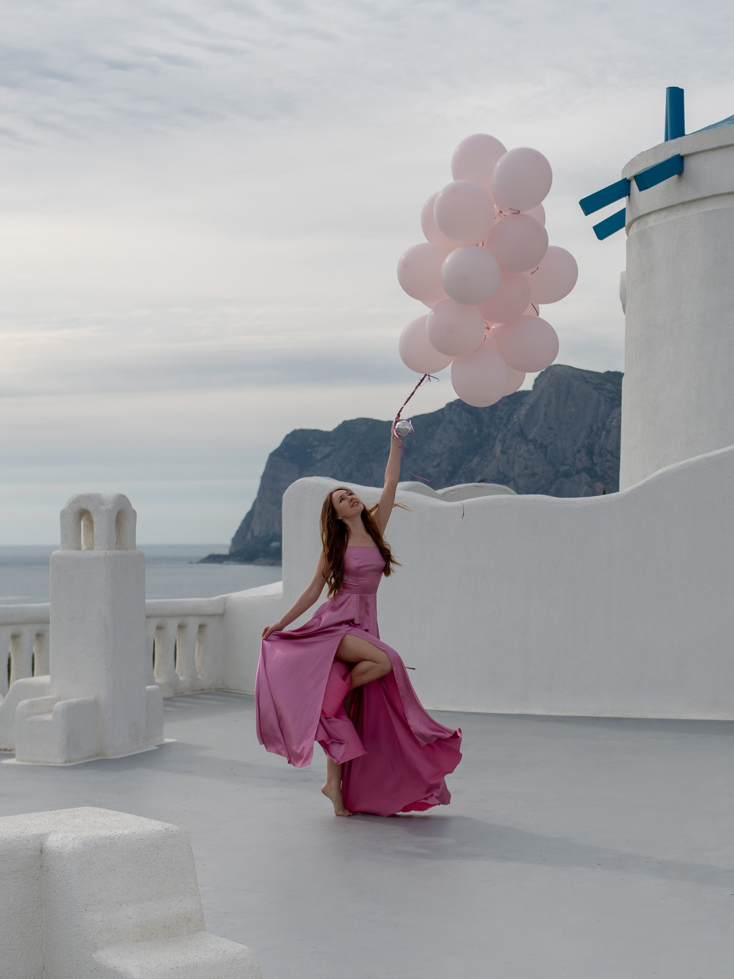 Модель с 25 шарами на Санторини в Севастополе