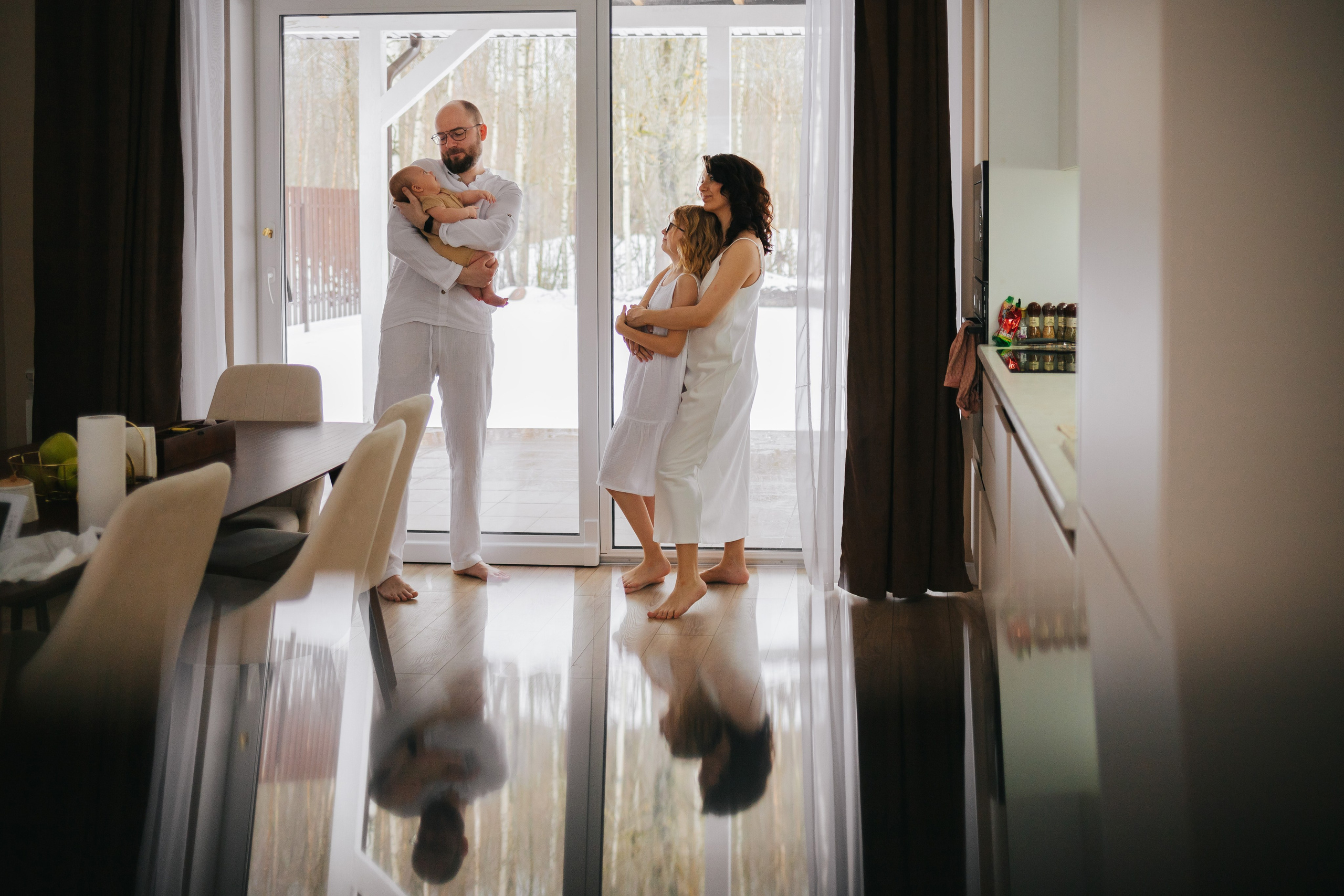 Саша, Саша, Ксюша и Лев. Семейный lifestyle фотограф в Санкт-Петербурге Людмила Пахомова