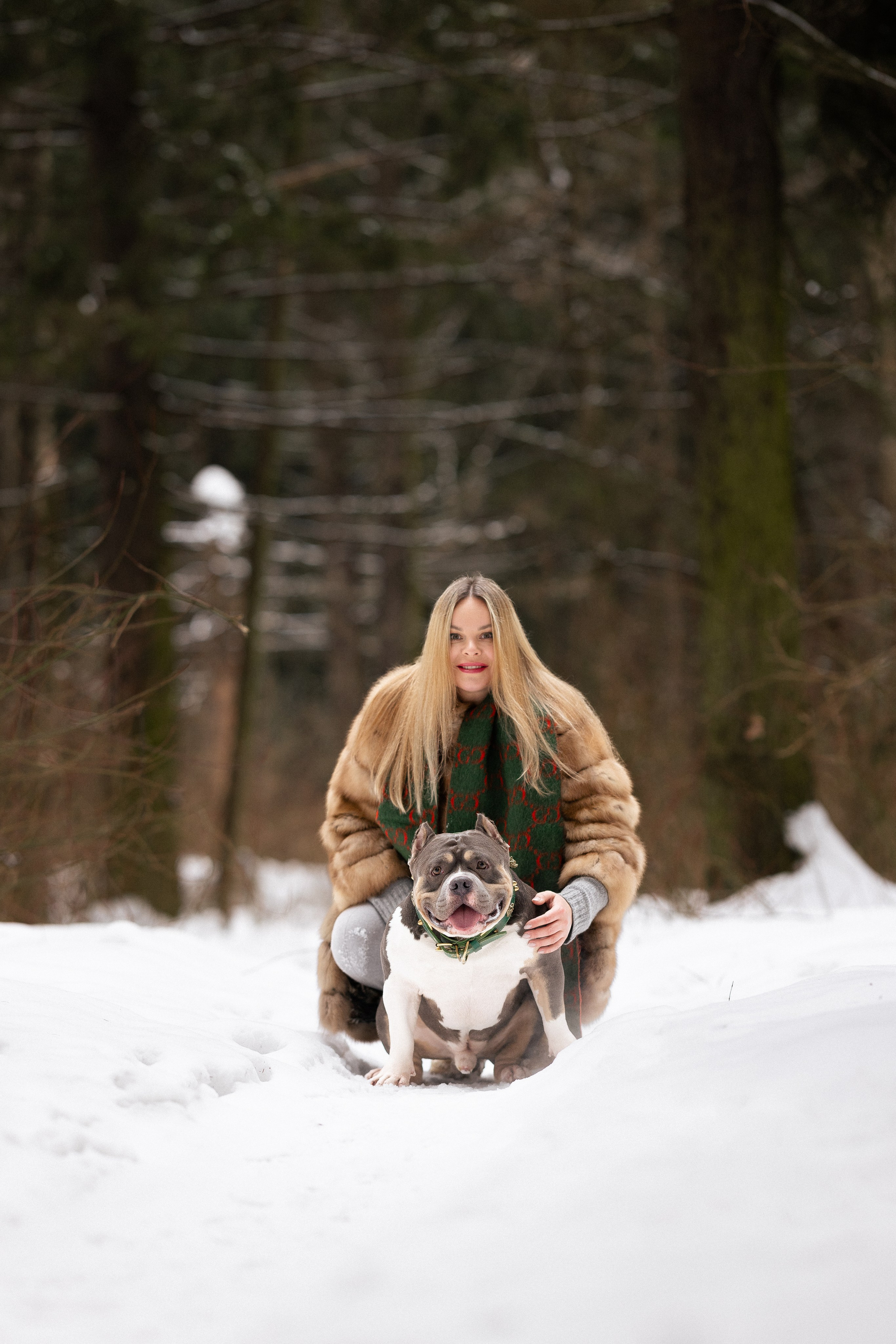 Лера и Наган. Фотограф и видеограф анималист Аганина Дарья