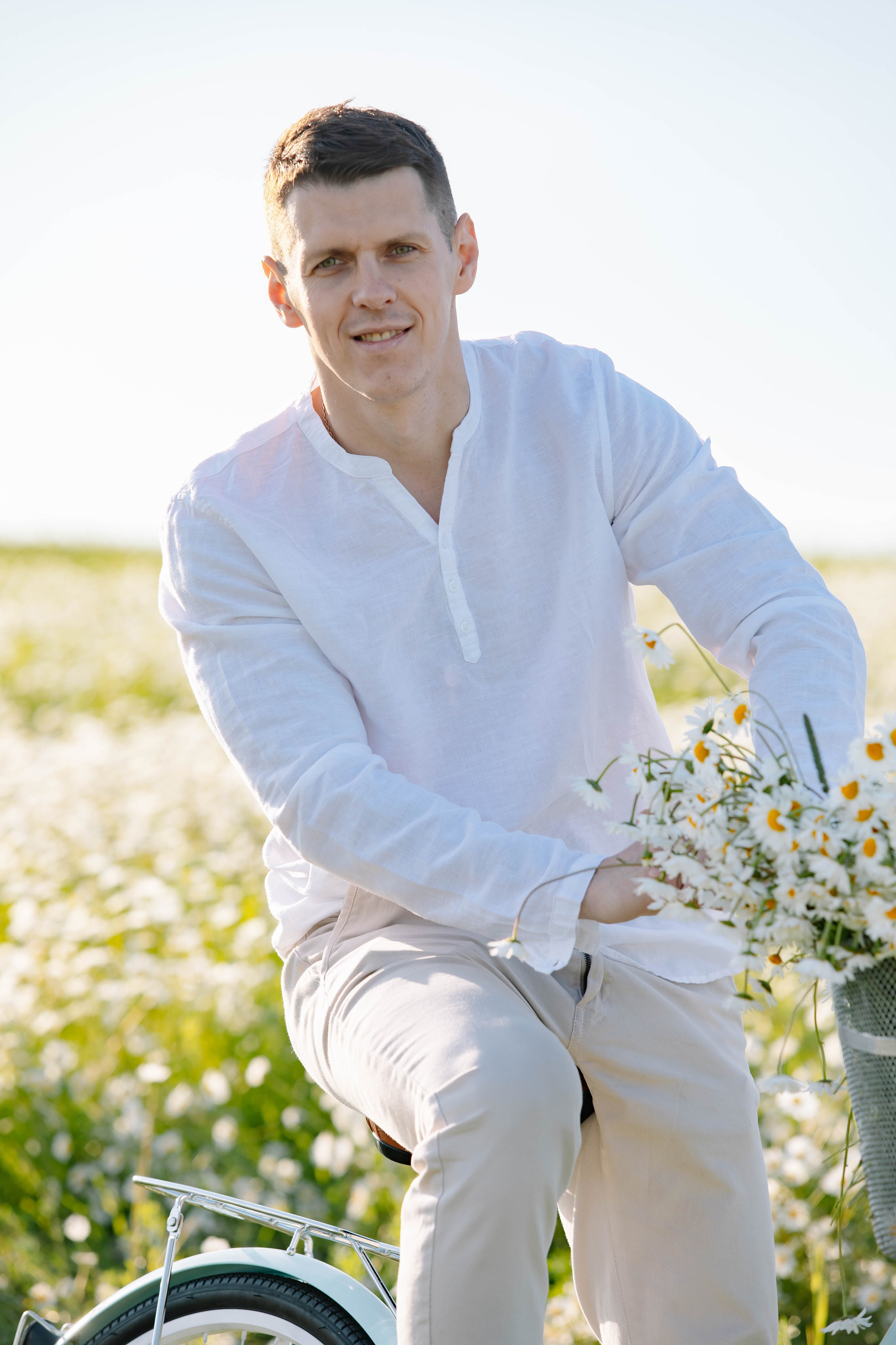 Ромашковое поле. Фотограф в Москве Яна Полосина