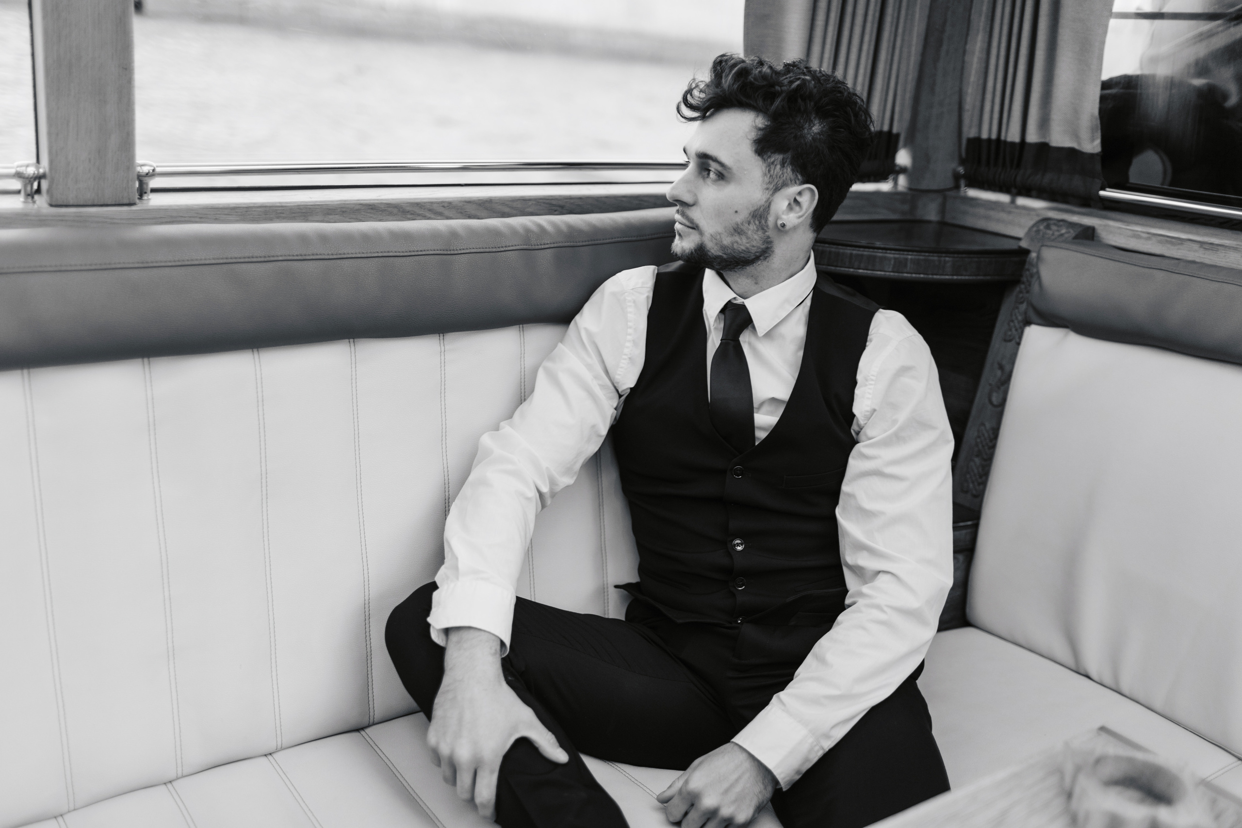 Прогулка на лодке. Wedding photographer Valeriy Solonskiy