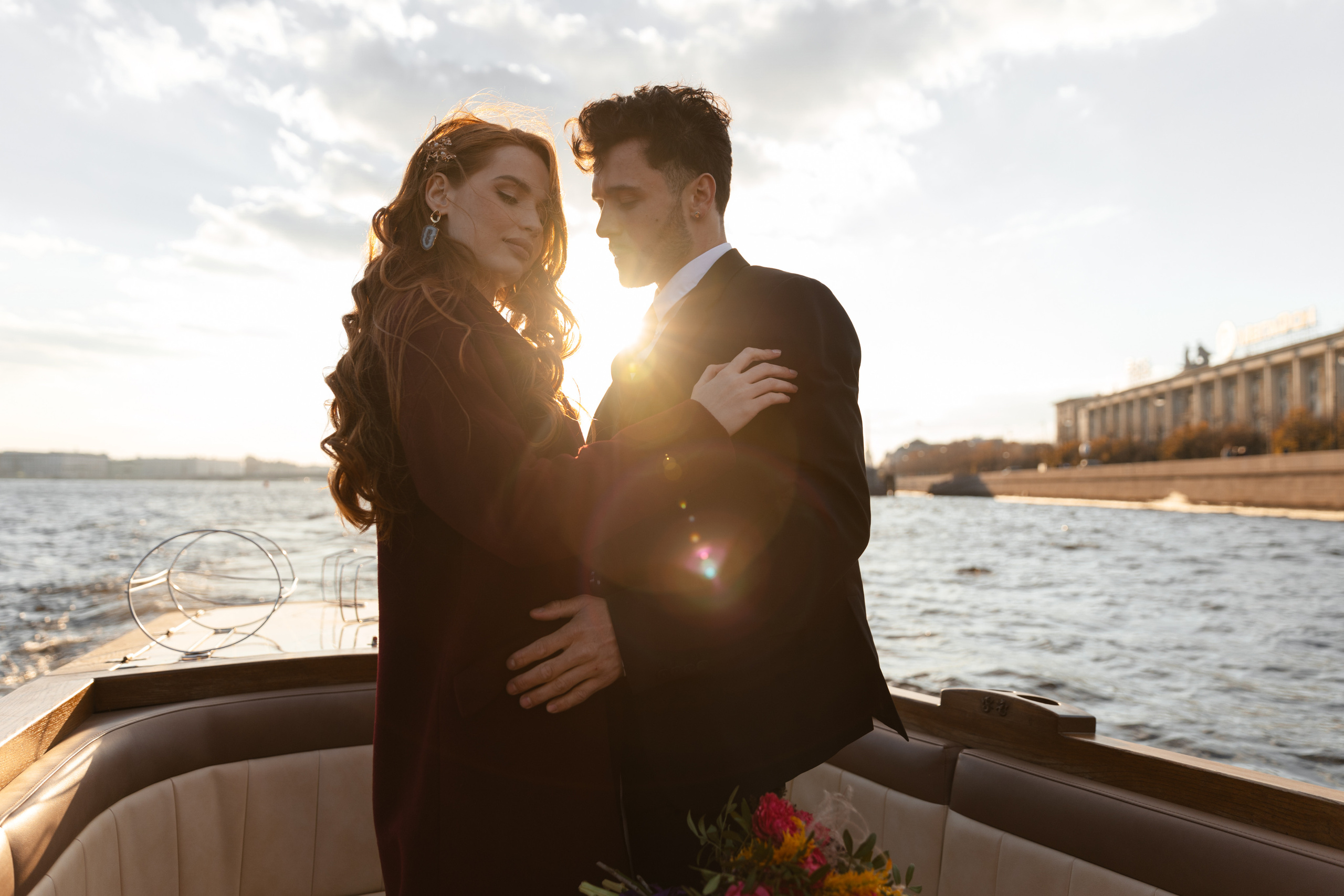 Прогулка на лодке. Wedding photographer Valeriy Solonskiy