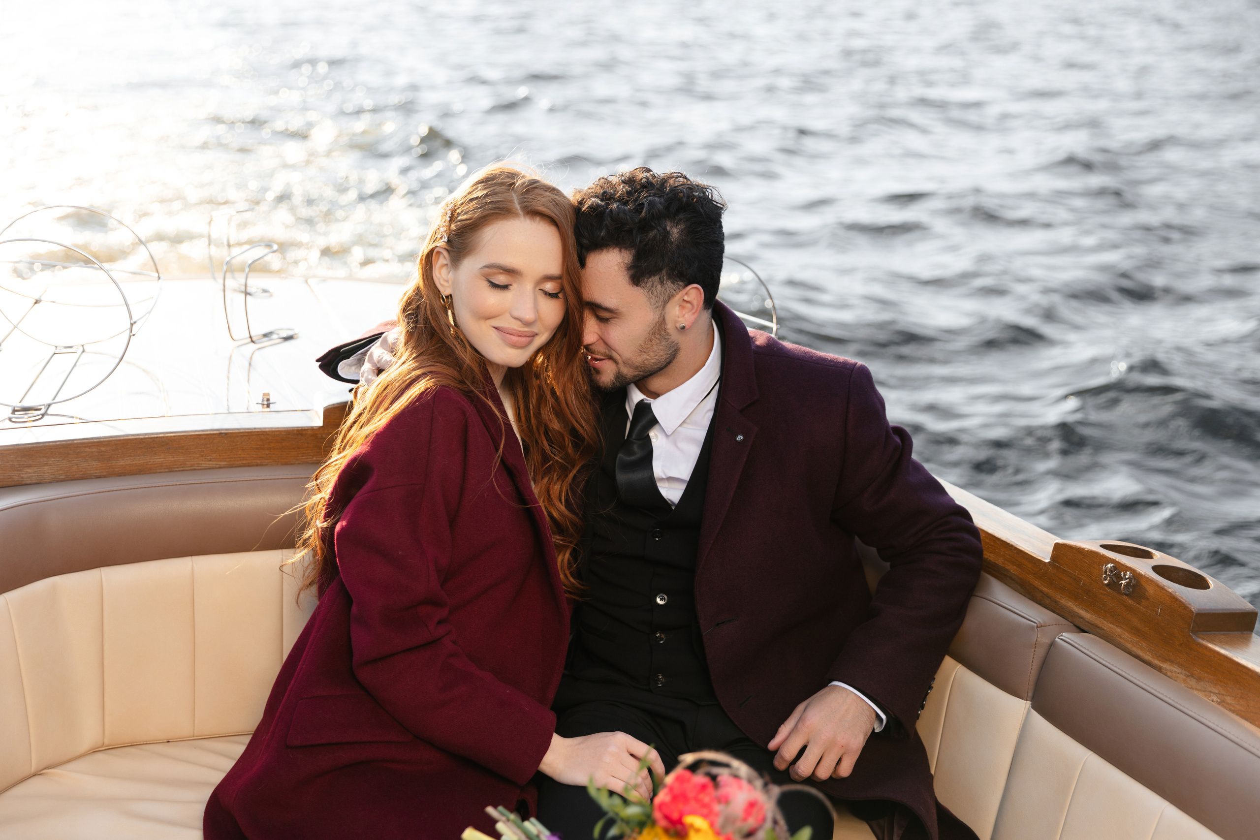 Прогулка на лодке. Wedding photographer Valeriy Solonskiy