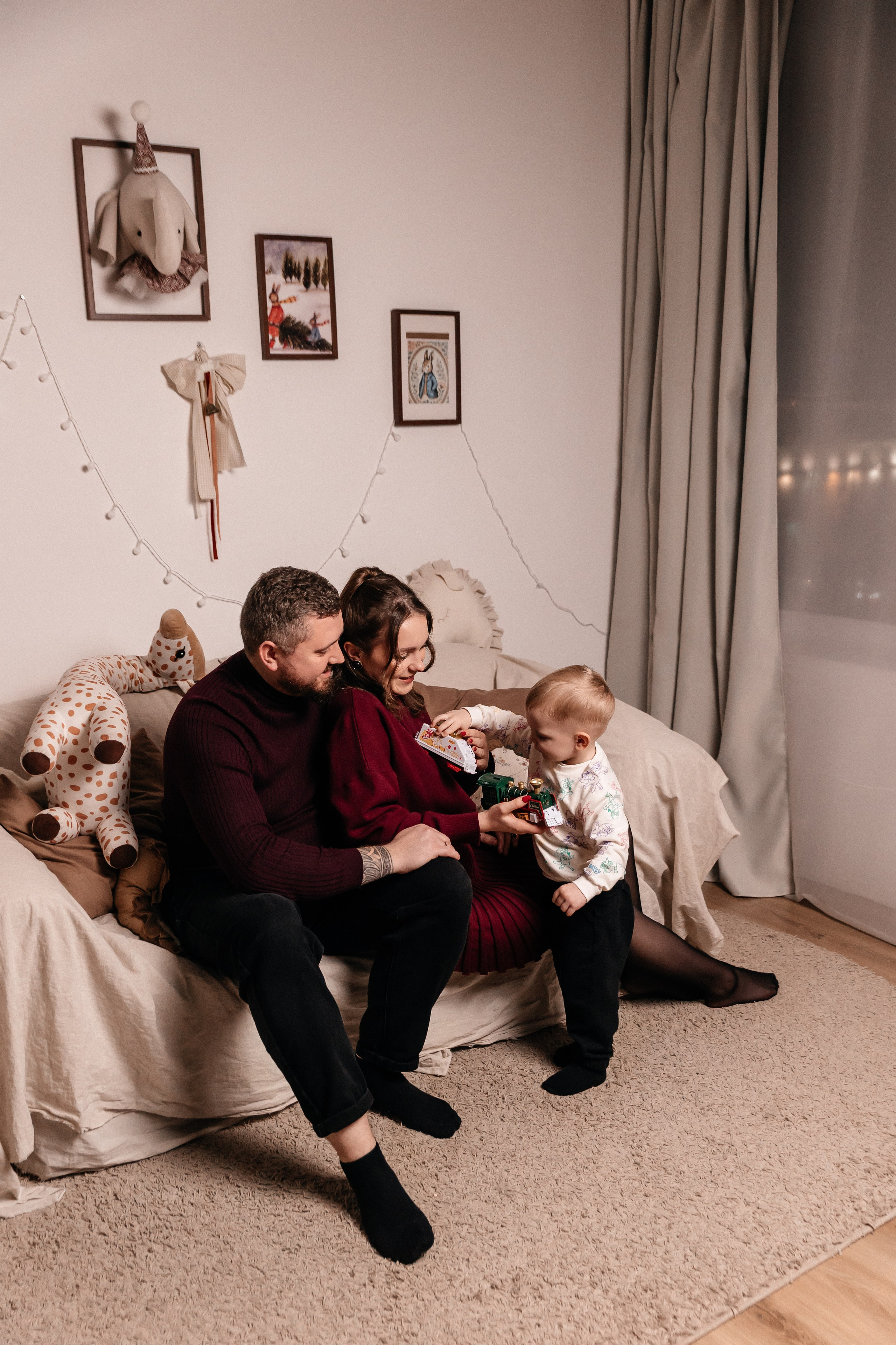 Новогодняя. Семейный фотограф Минск Усова Ольга