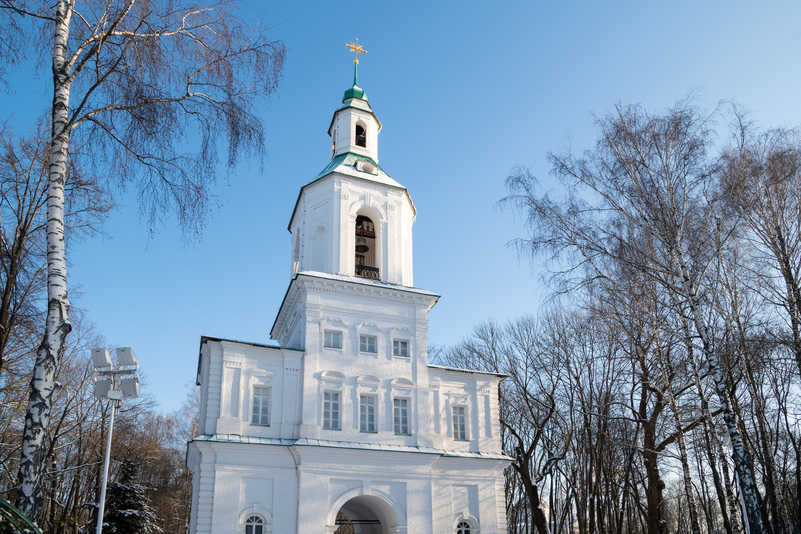 Часовня у Дворца графов Бобринских в Богородицке