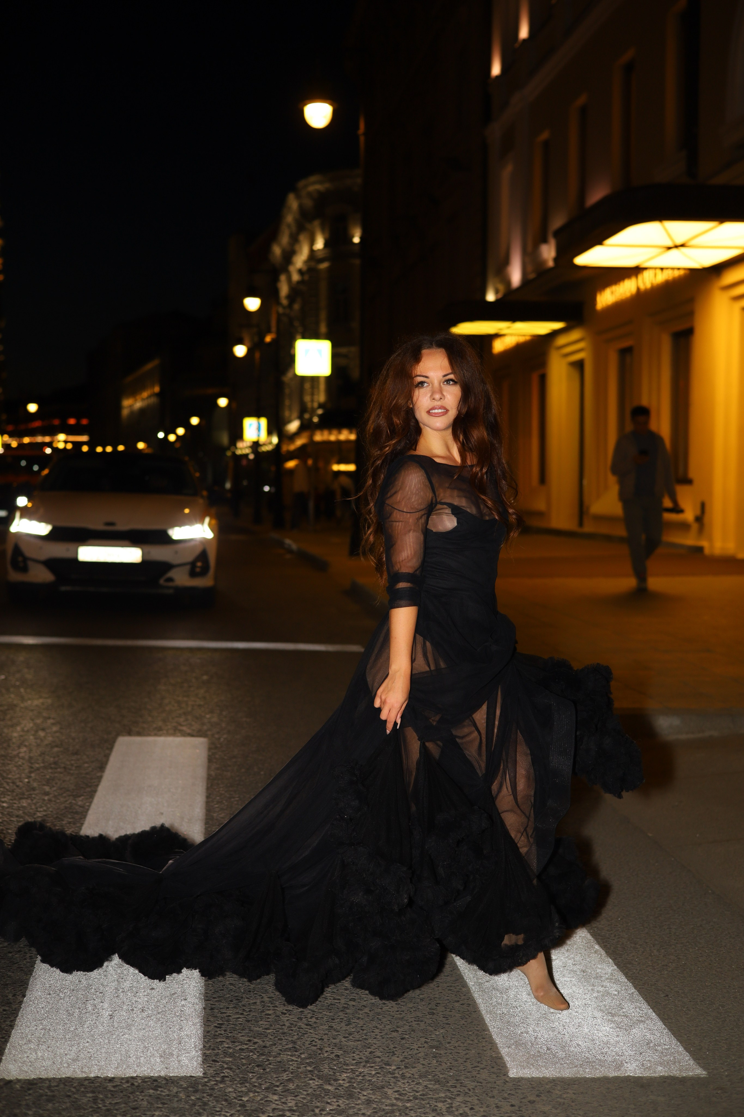 Ночная съёмка, Петровские линии. Юлия Прусс Ваш фотограф в Москве