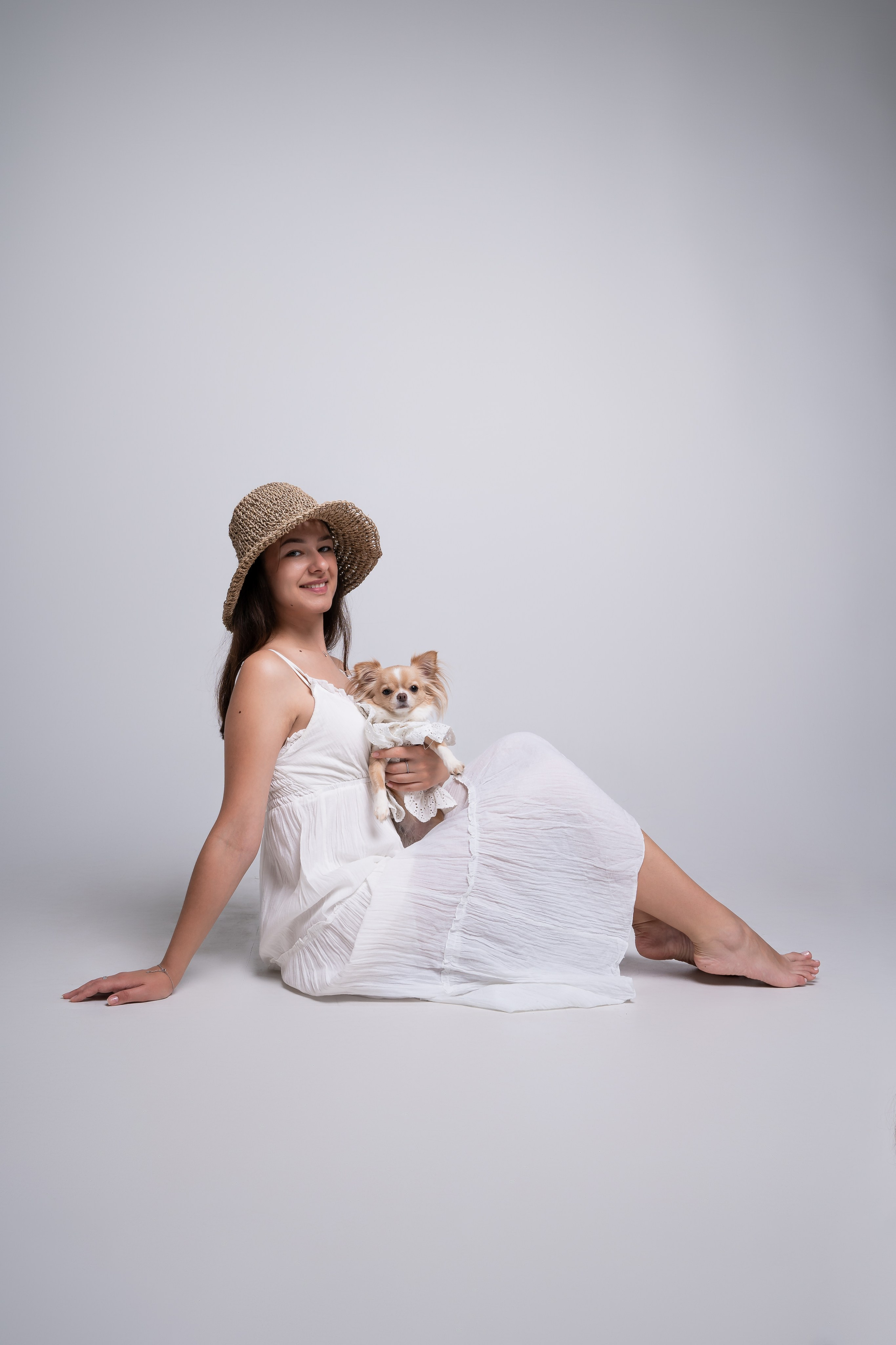 Катя и Мася: история в студии. Портретный и репортажный фотограф в Воронеже: Анастасия Пузикова