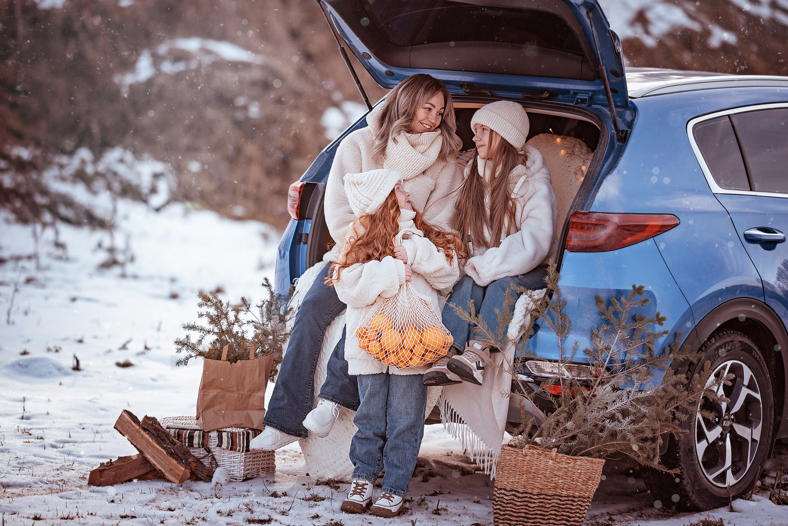 Семейная фотопрогулка в Алматы. Фотограф в Алматы Новгородская Мария