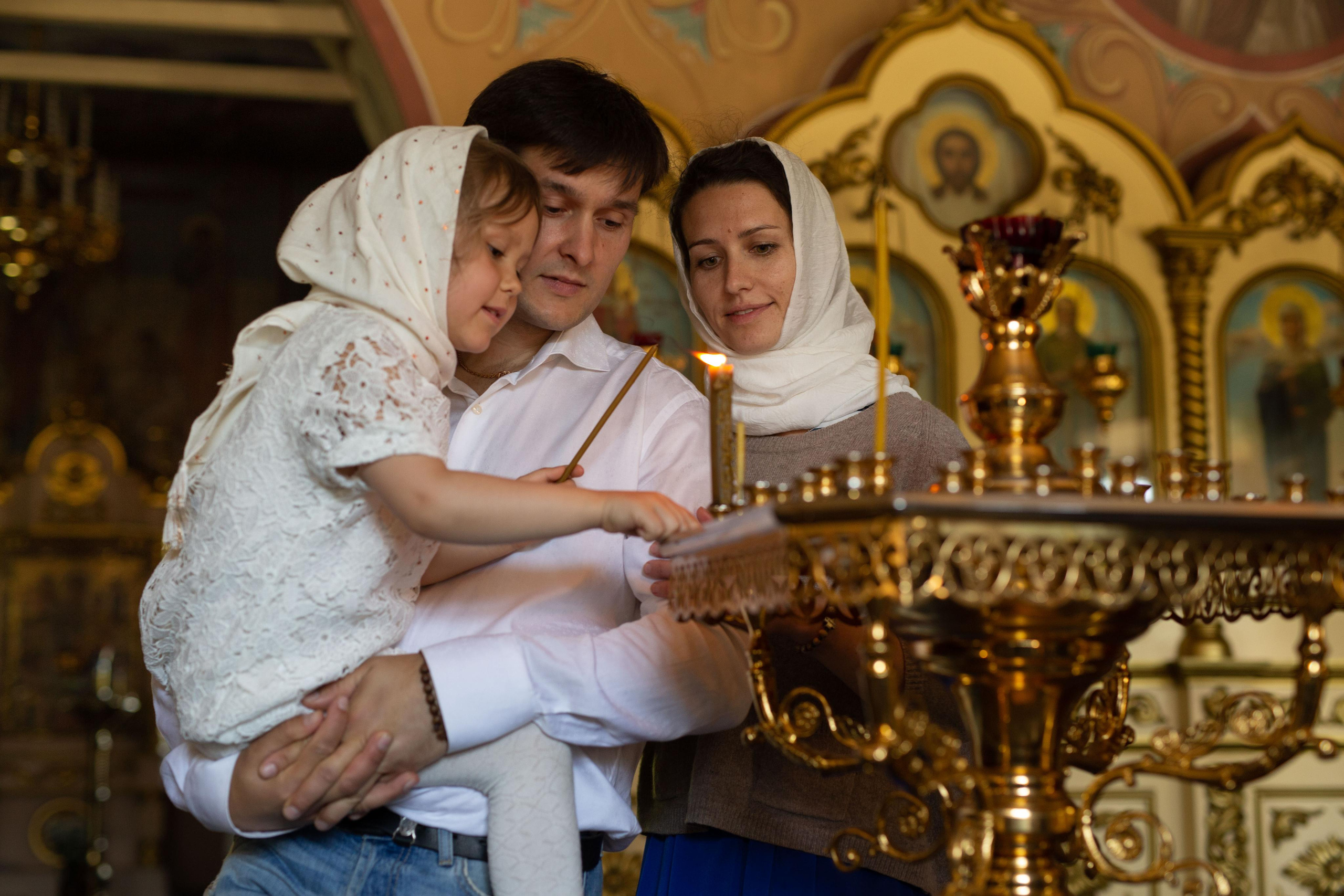 В храме. Фотографии от Евгении Кузнецовой. Москва, Сочи, Краснодар