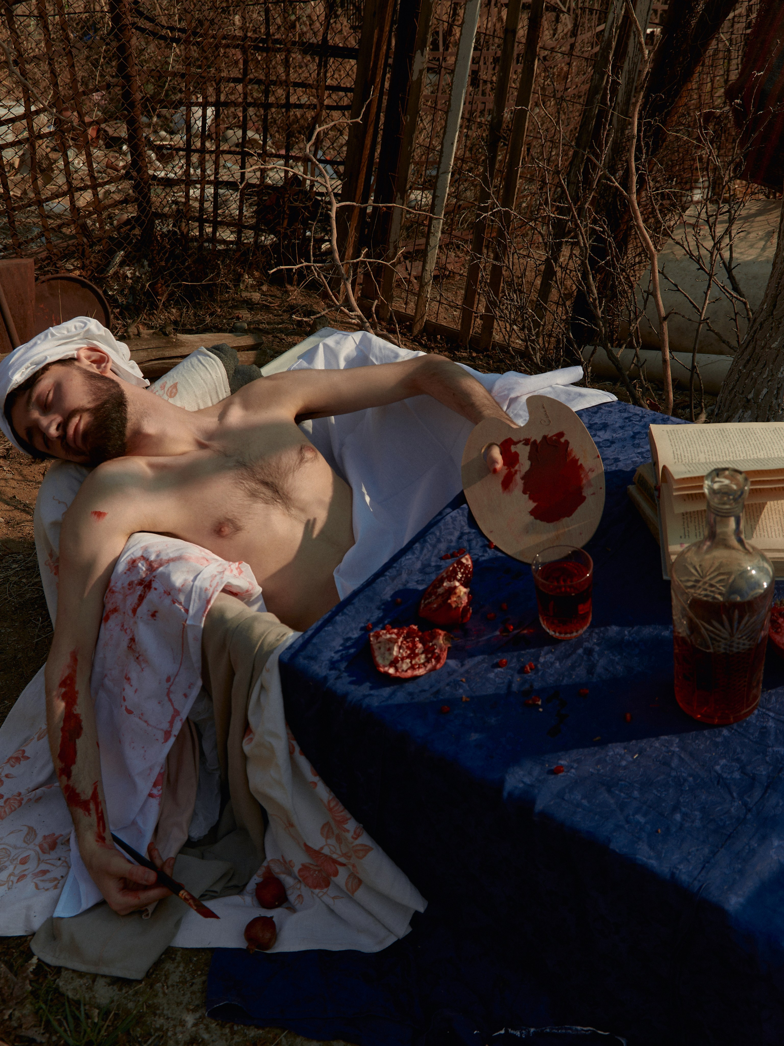 Интерпретация картины «Смерть Марата». Egor Plakhotin Photography