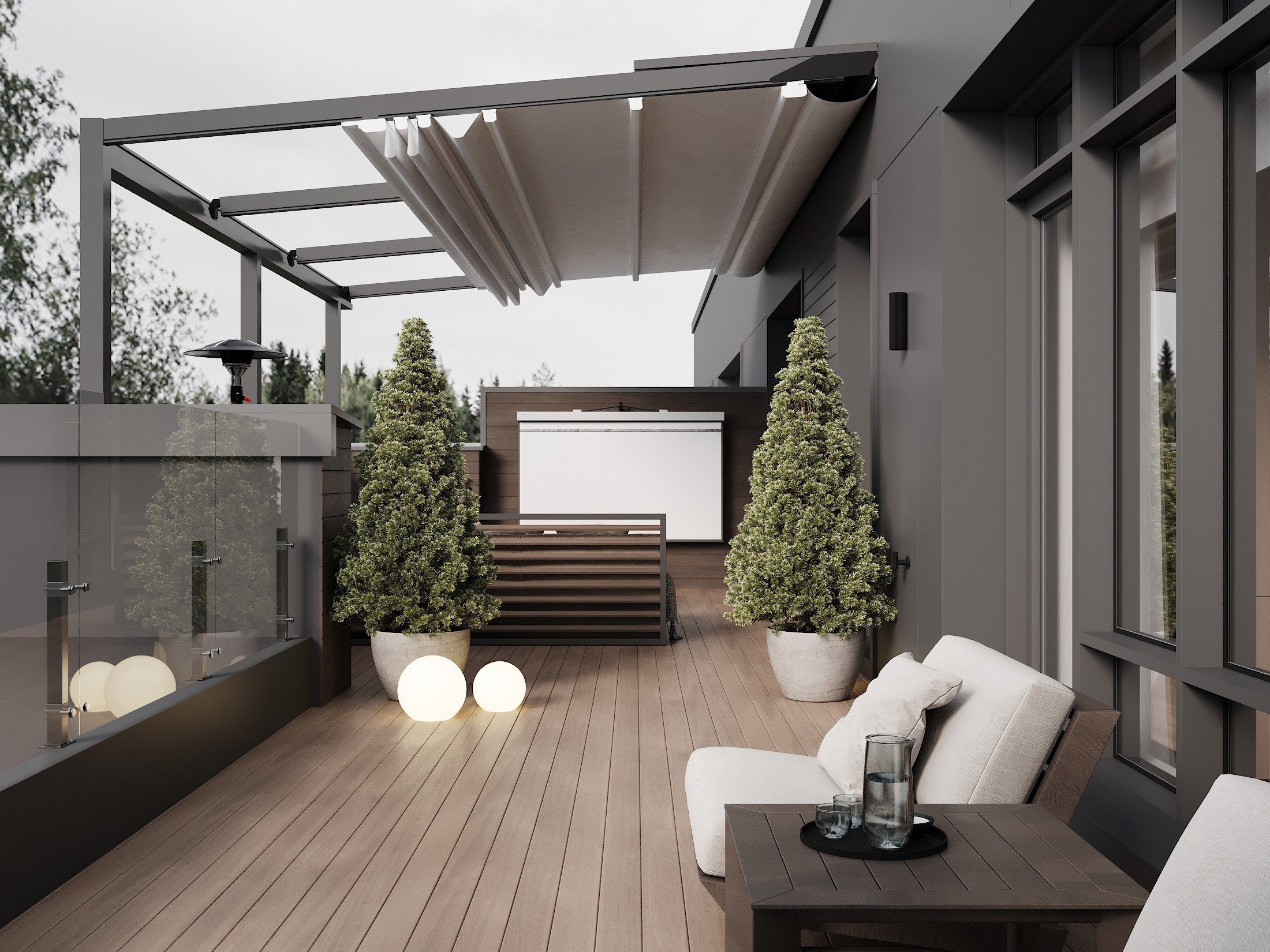 ЖК Снегири 189.0 кв.м. Дизайнер интерьера и 3D визуализатор Ванчугова Ольга