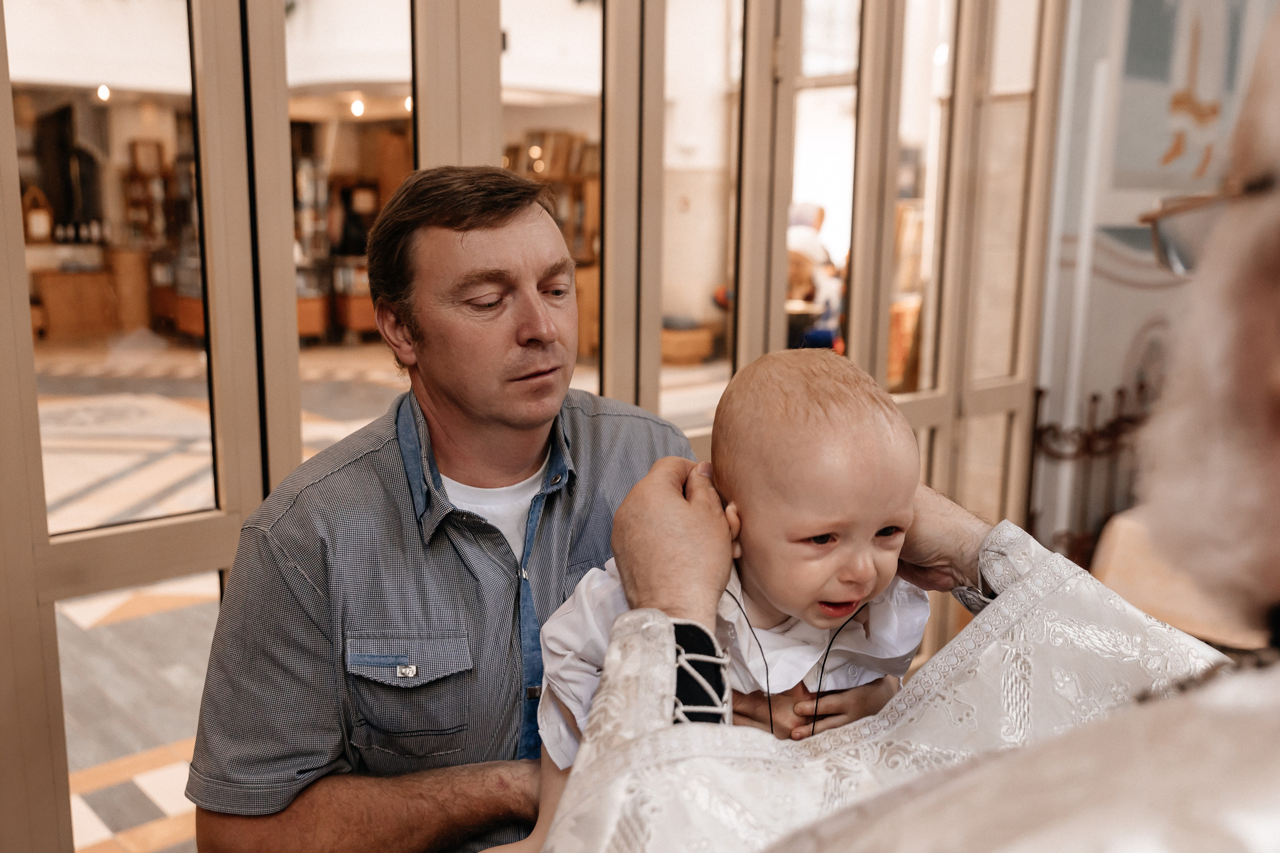 Крещение Леши. Семейный фотограф Минск Усова Ольга