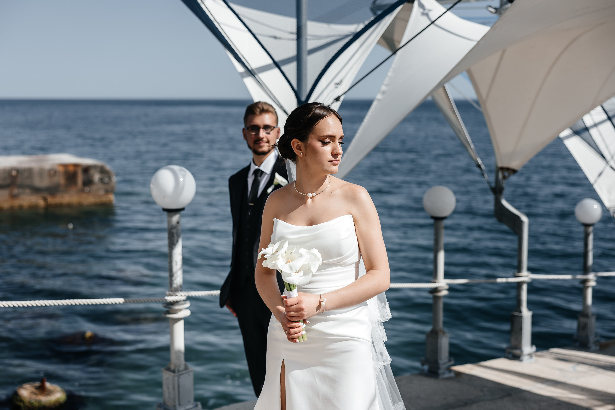 Анонс свадьбы Иры и Никиты. Прогулка в отеле Крымский Бриз. Свадебный фотограф в Крыму и Севастополе Ольга Баскакова