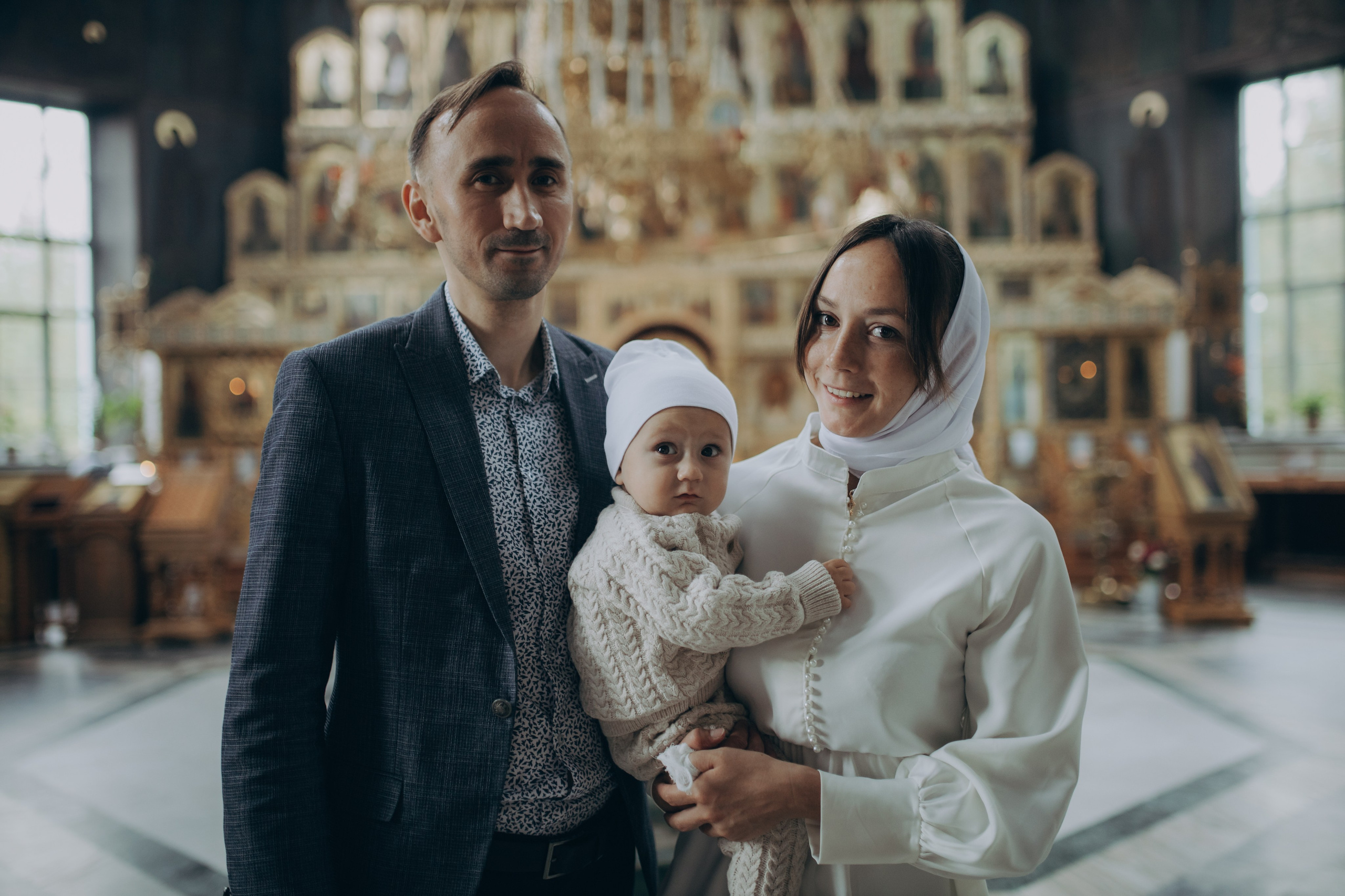 Таинство крещения. Фотограф НИНА ФЕДОРОВА