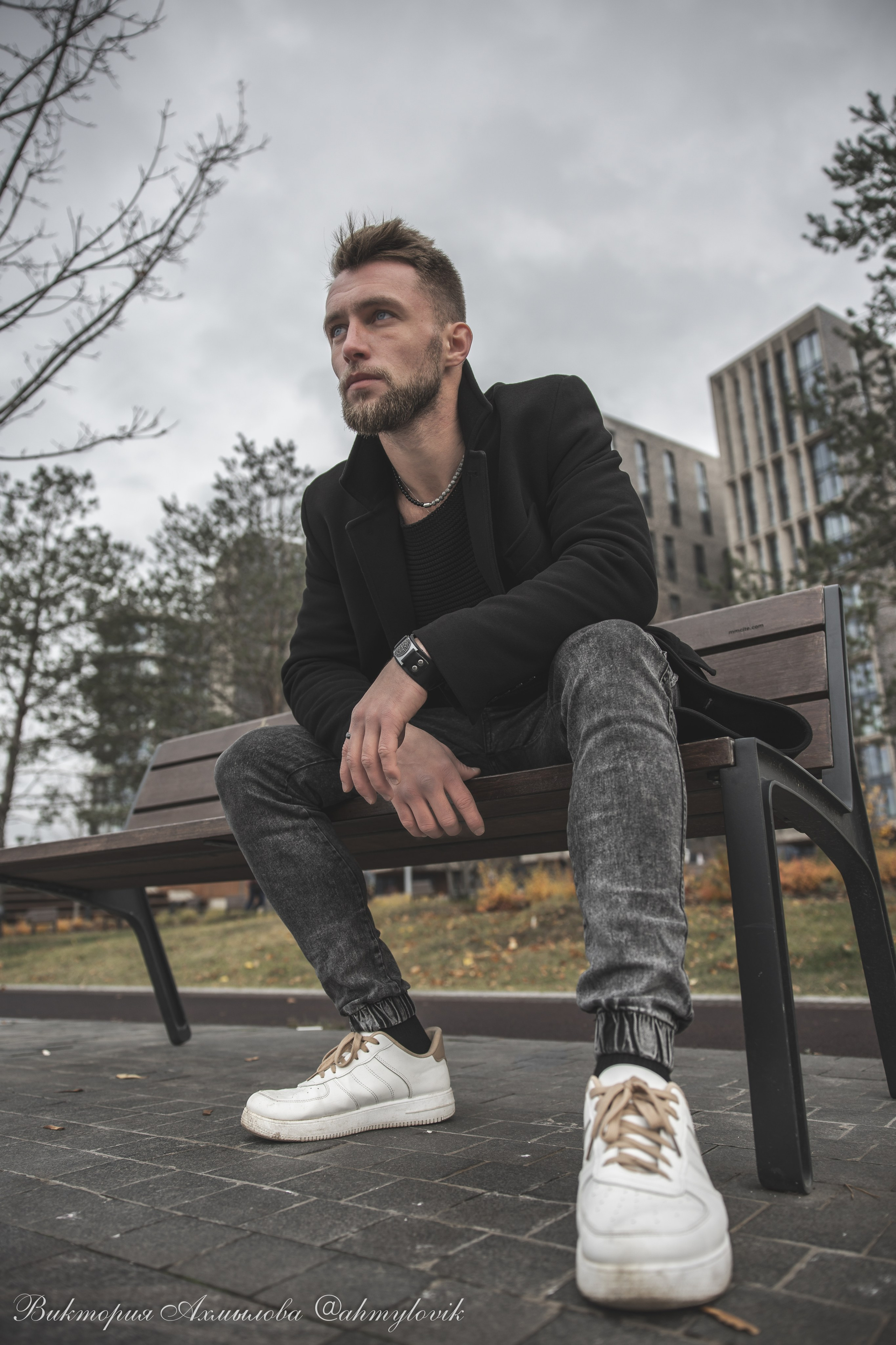 Прогулка с Хаски (Сергей). Виктория Ахмылова. Фотограф в Москве