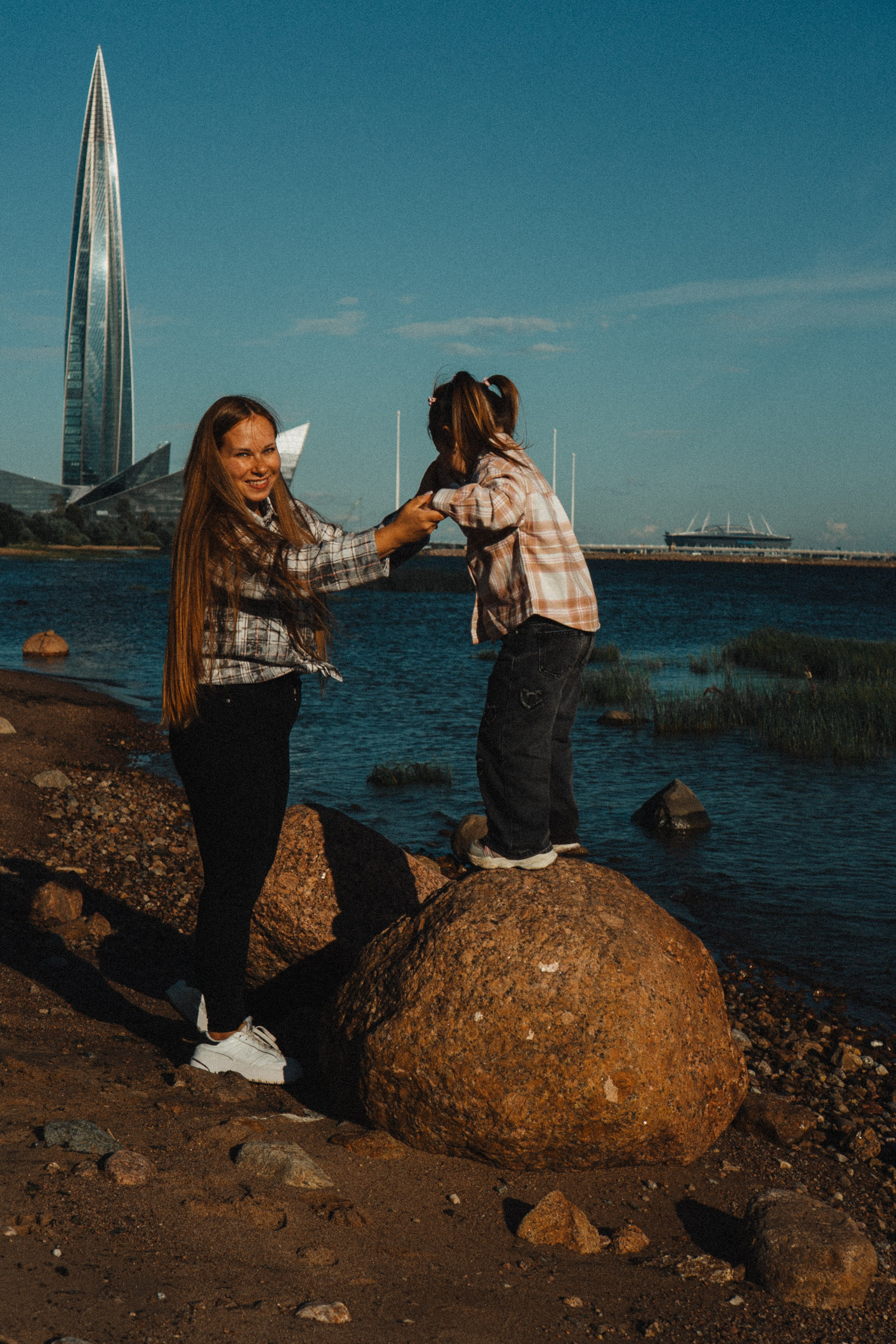 МАМА И ДОЧКА НА ФИНСКОМ ЗАЛИВЕ. Профессиональный фотограф, Санкт-Петербург — Виктория Богомолова