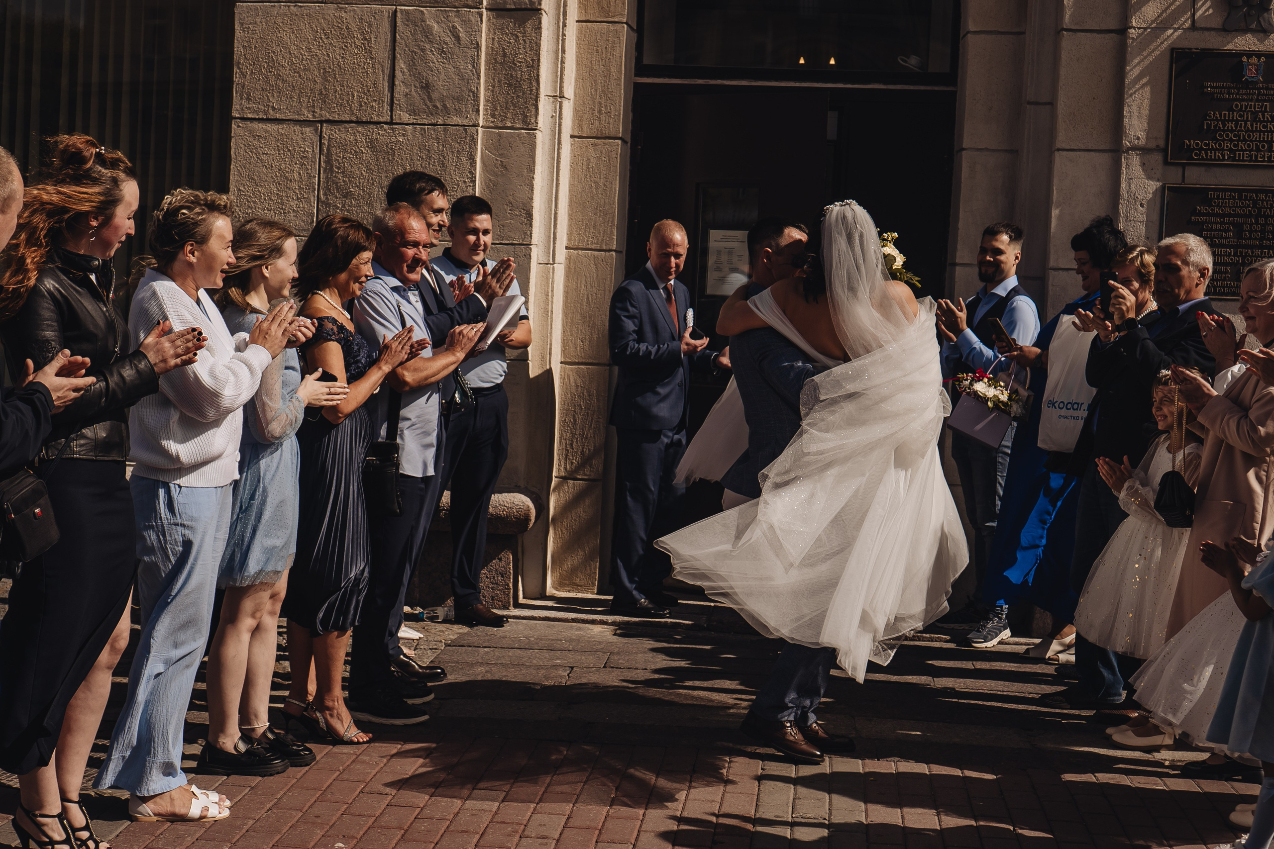 СВАДЕБНАЯ СЬЕМКА В ЗАГСЕ НА МОСКОВСКОМ ПРОСПЕКТЕ. Профессиональный фотограф, Санкт-Петербург — Виктория Богомолова