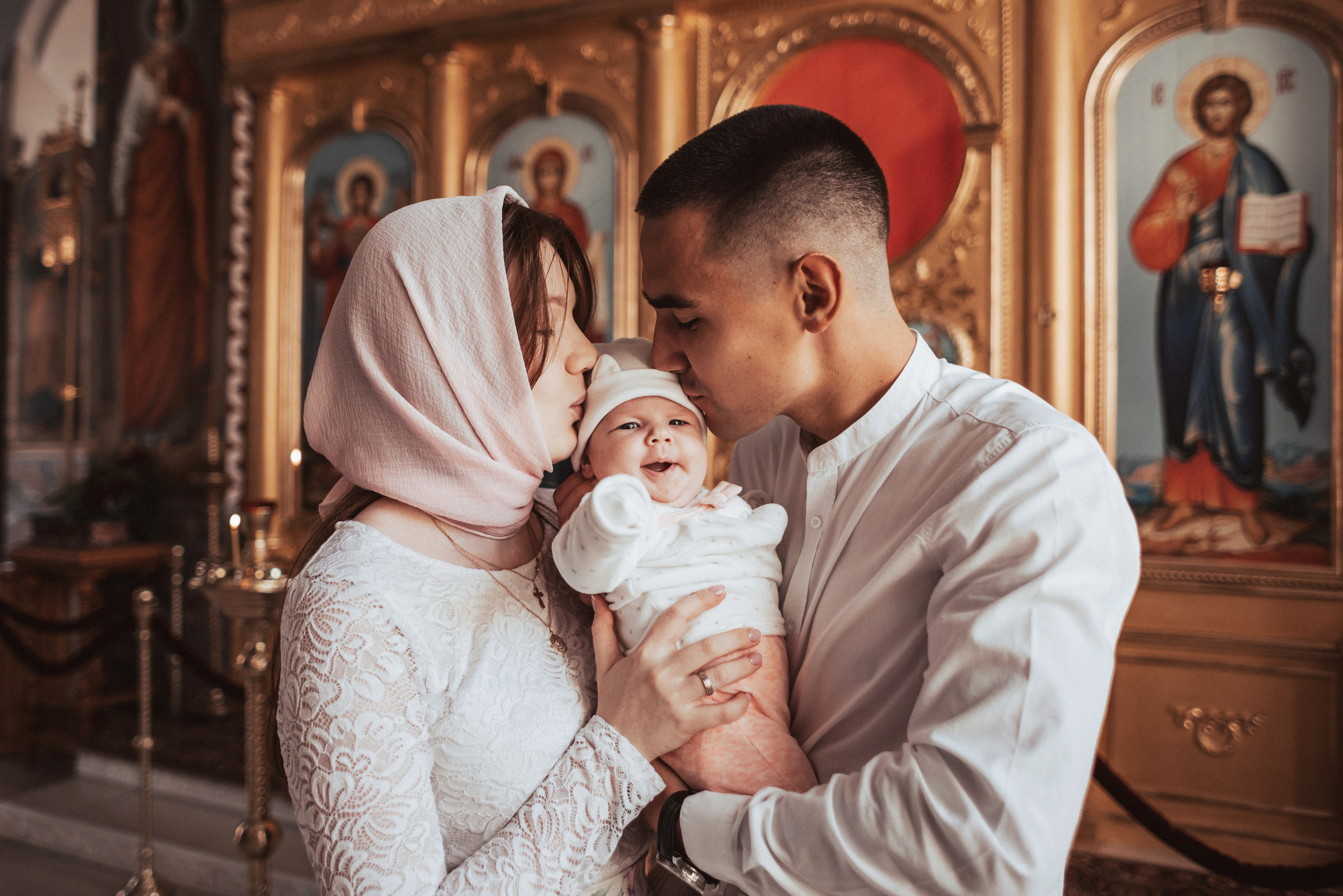 Крещение Златы. Алёна Хомич. Свадебный и семейный фотограф Коломна, Москва