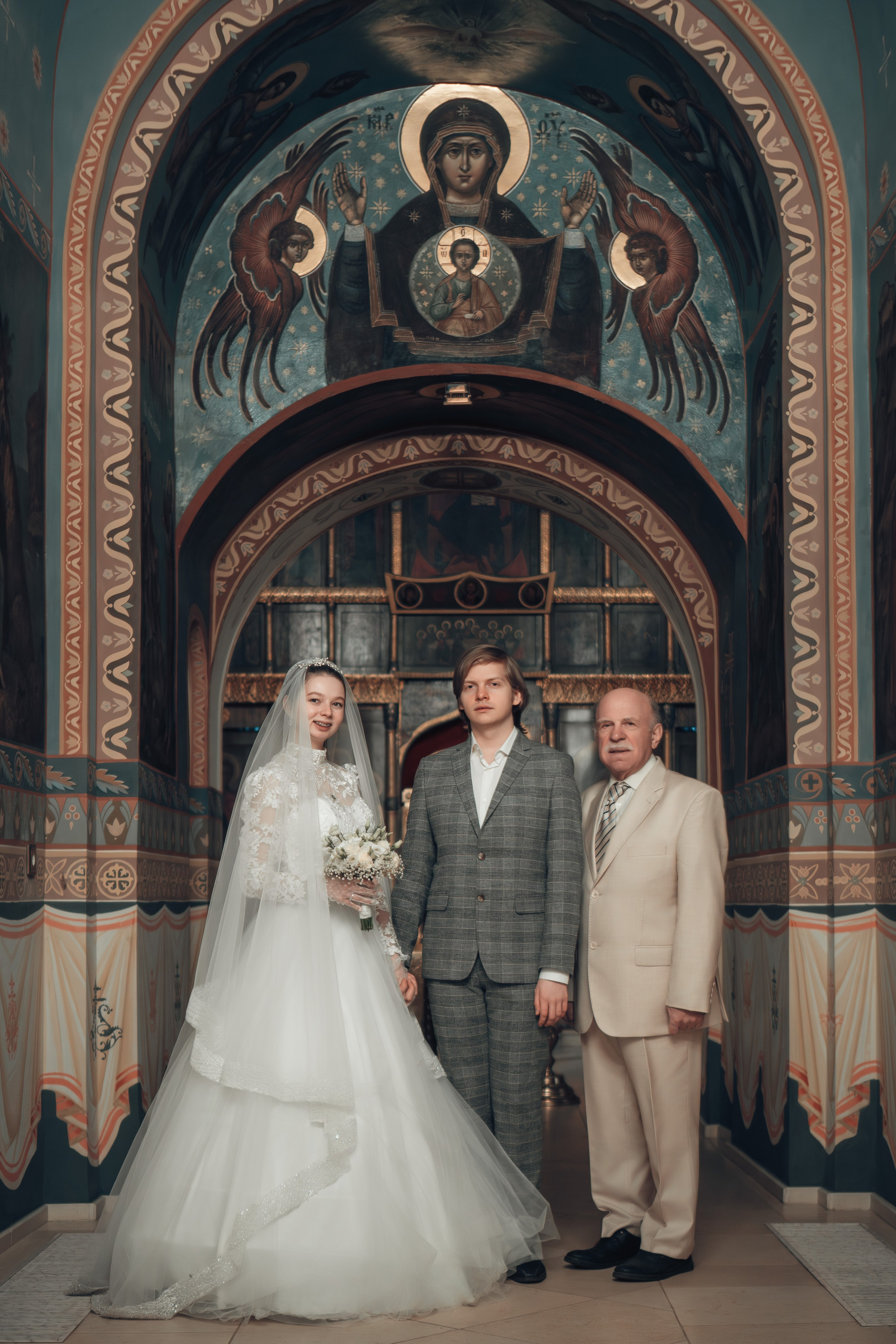 Венчание в Москве Евы и Даниила