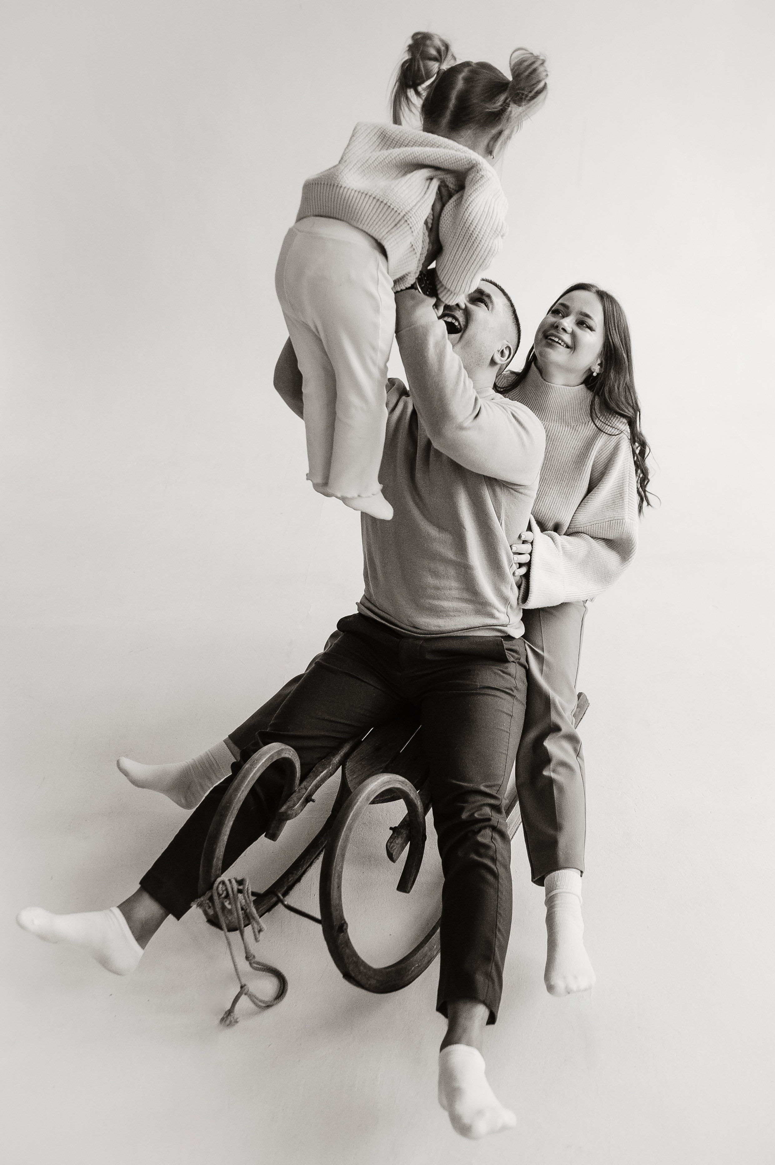 Маша+Саша, Новый Год в студии. Фотограф в Екатеринбурге Артём Зайнетдинов