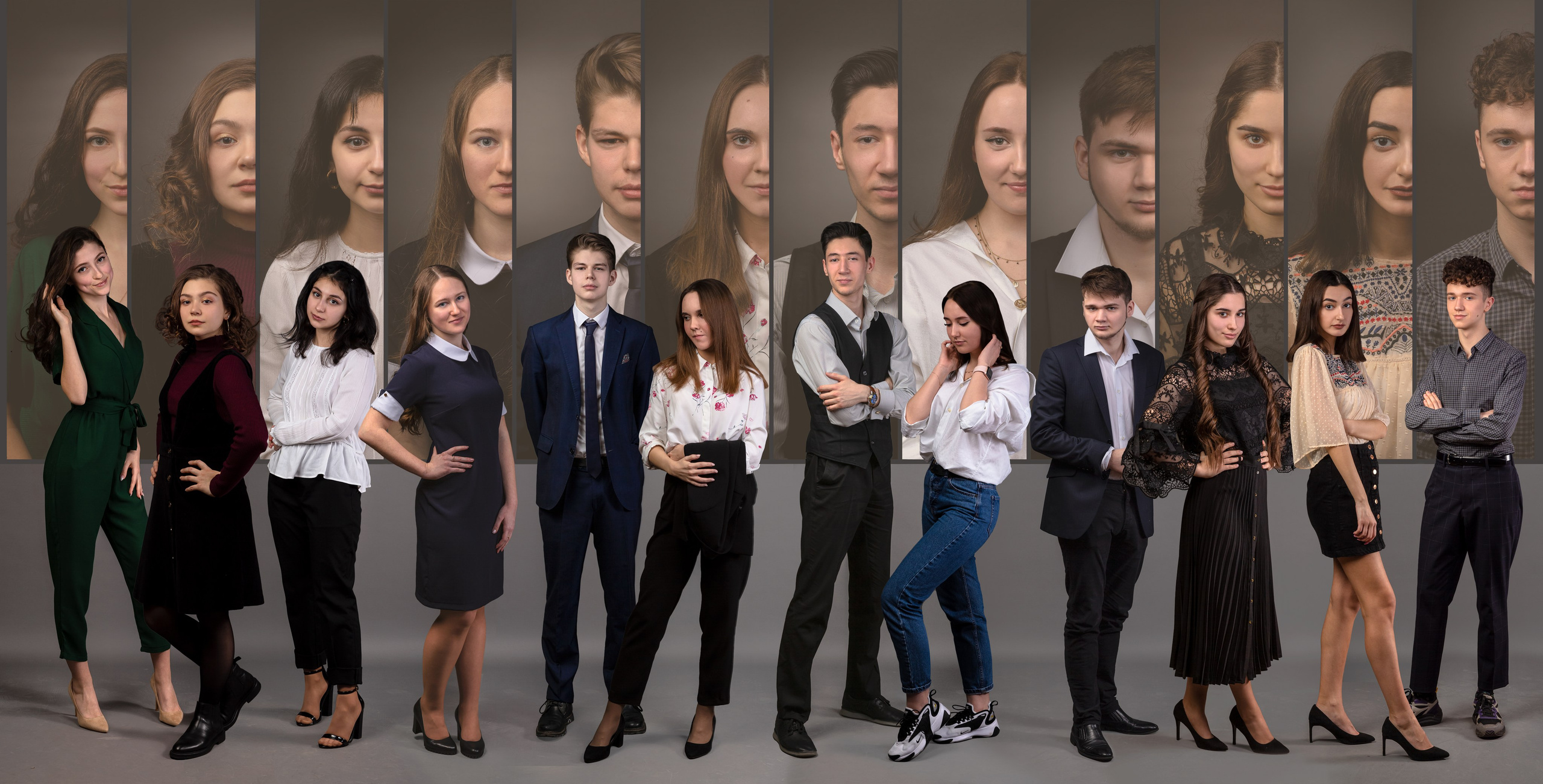 11 класс. Зазеркалье темн. Выпускные альбомы в Москве и Московской области