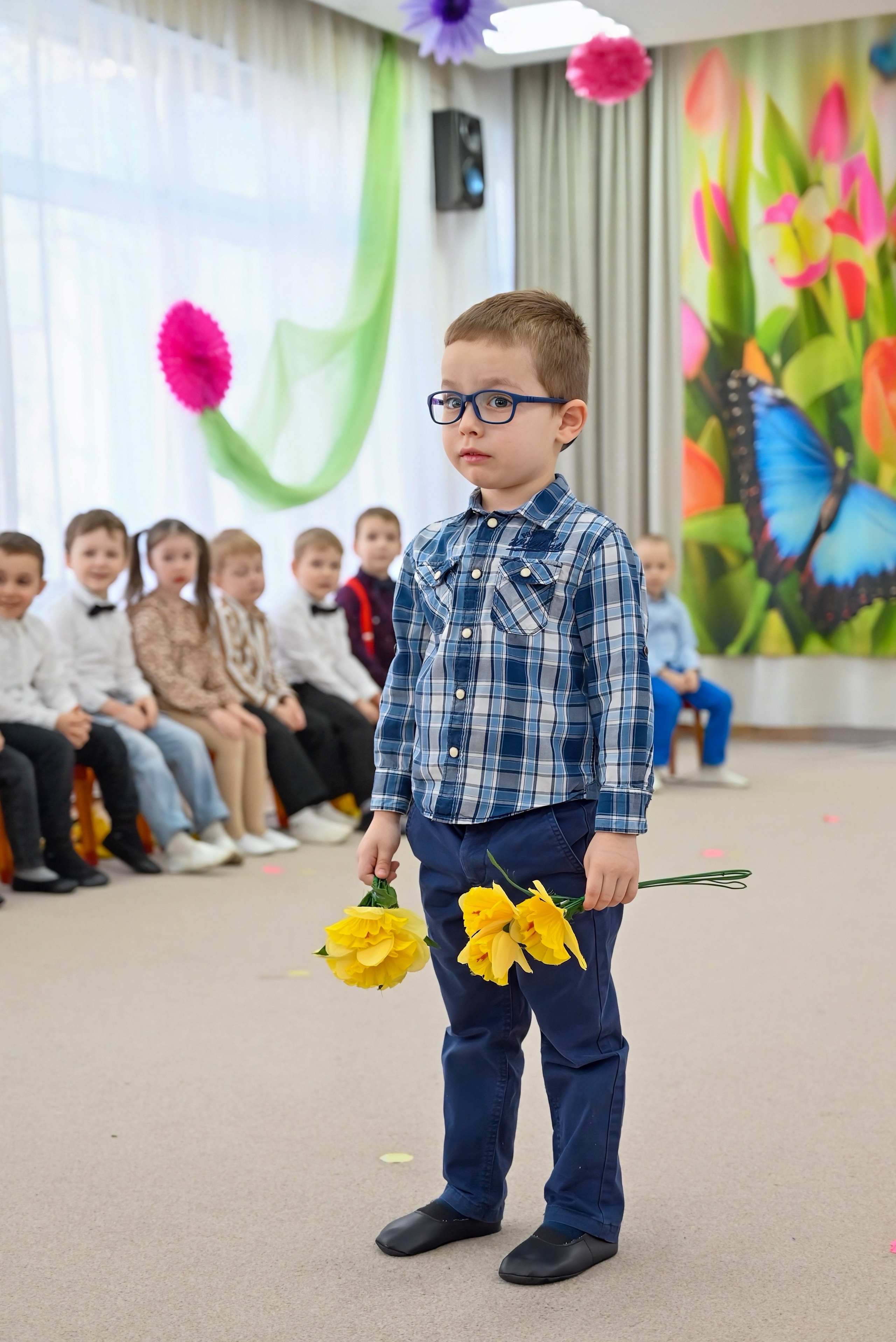 Праздник в группе «Дружная семейка». Семейный и детский фотограф Москва