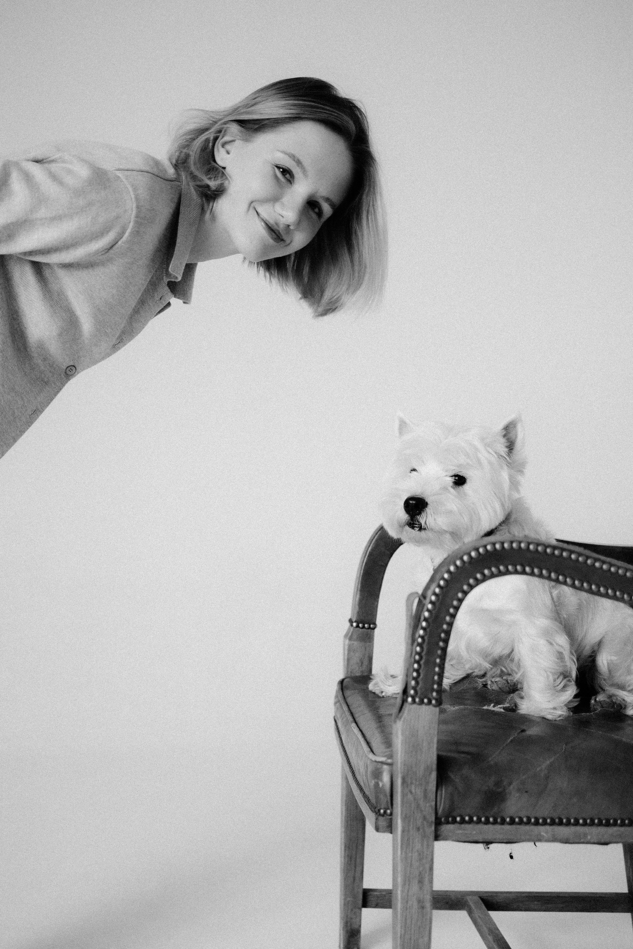 Аня и Локи. Фотораф — анималист Мария Шистка