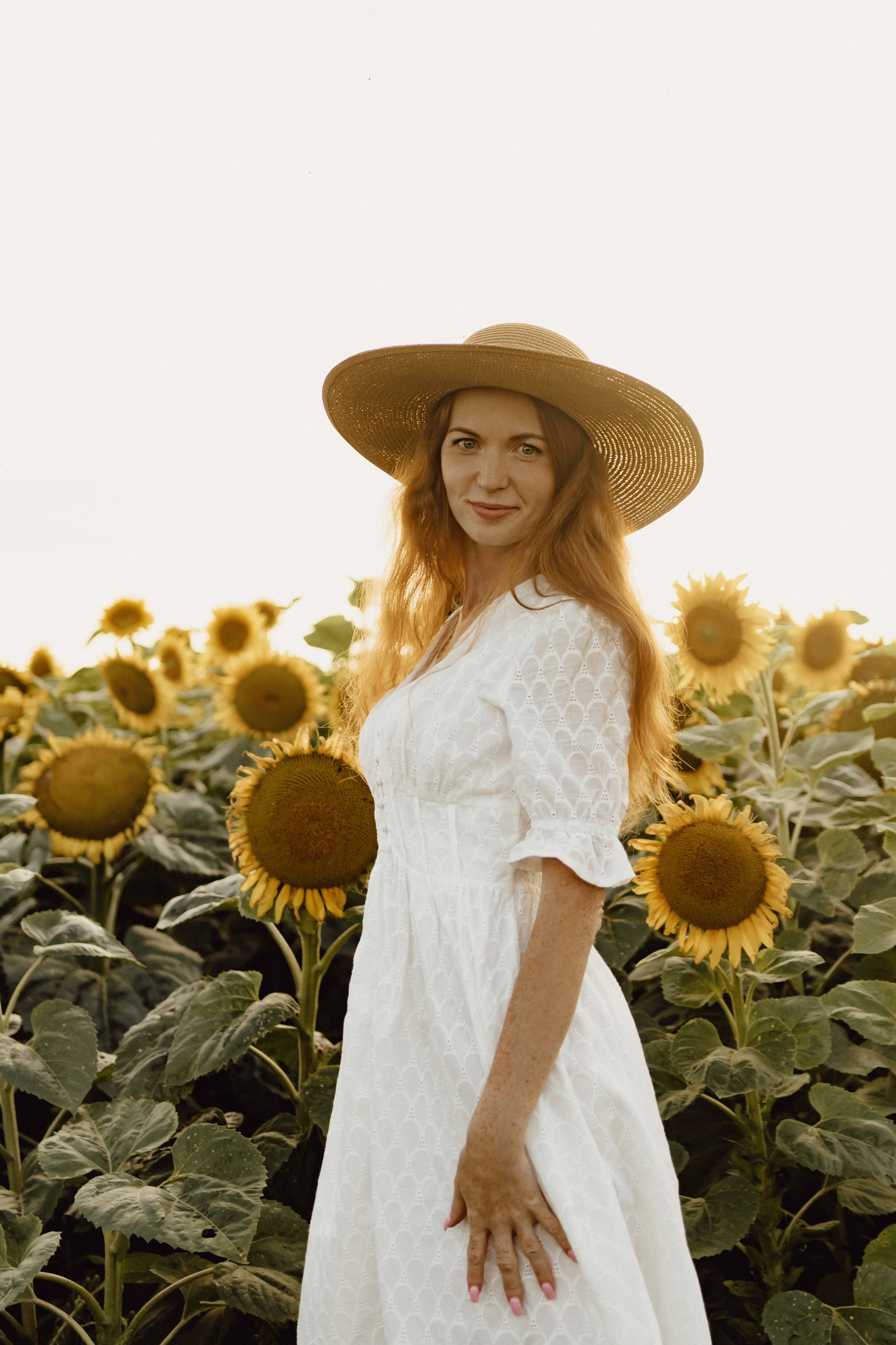 Елена в подсолнухах. Фотограф в Кирове и Кирово-Чепецке Валерия Шиляева