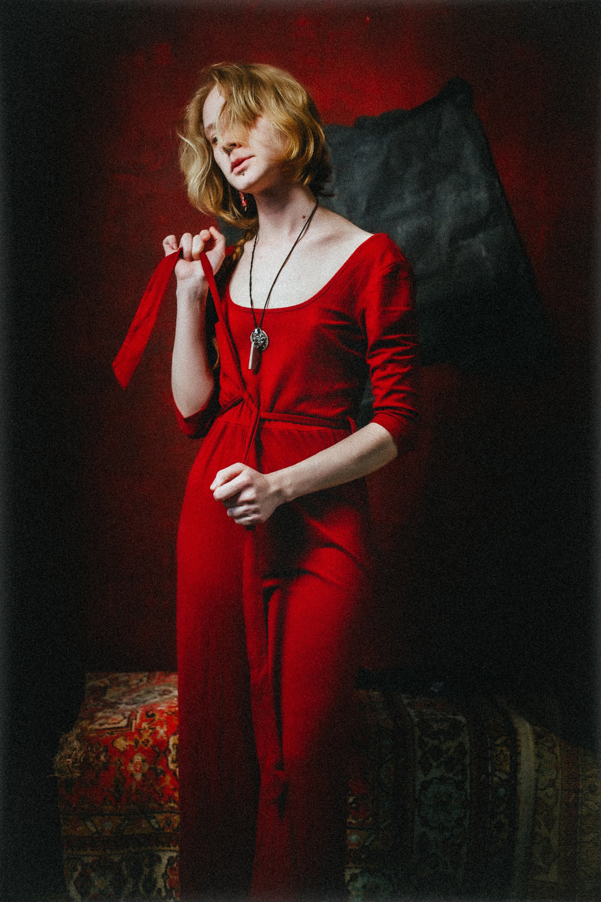 Вика. Домашняя студия. RawCat. Портретная фотография Екатеринбург